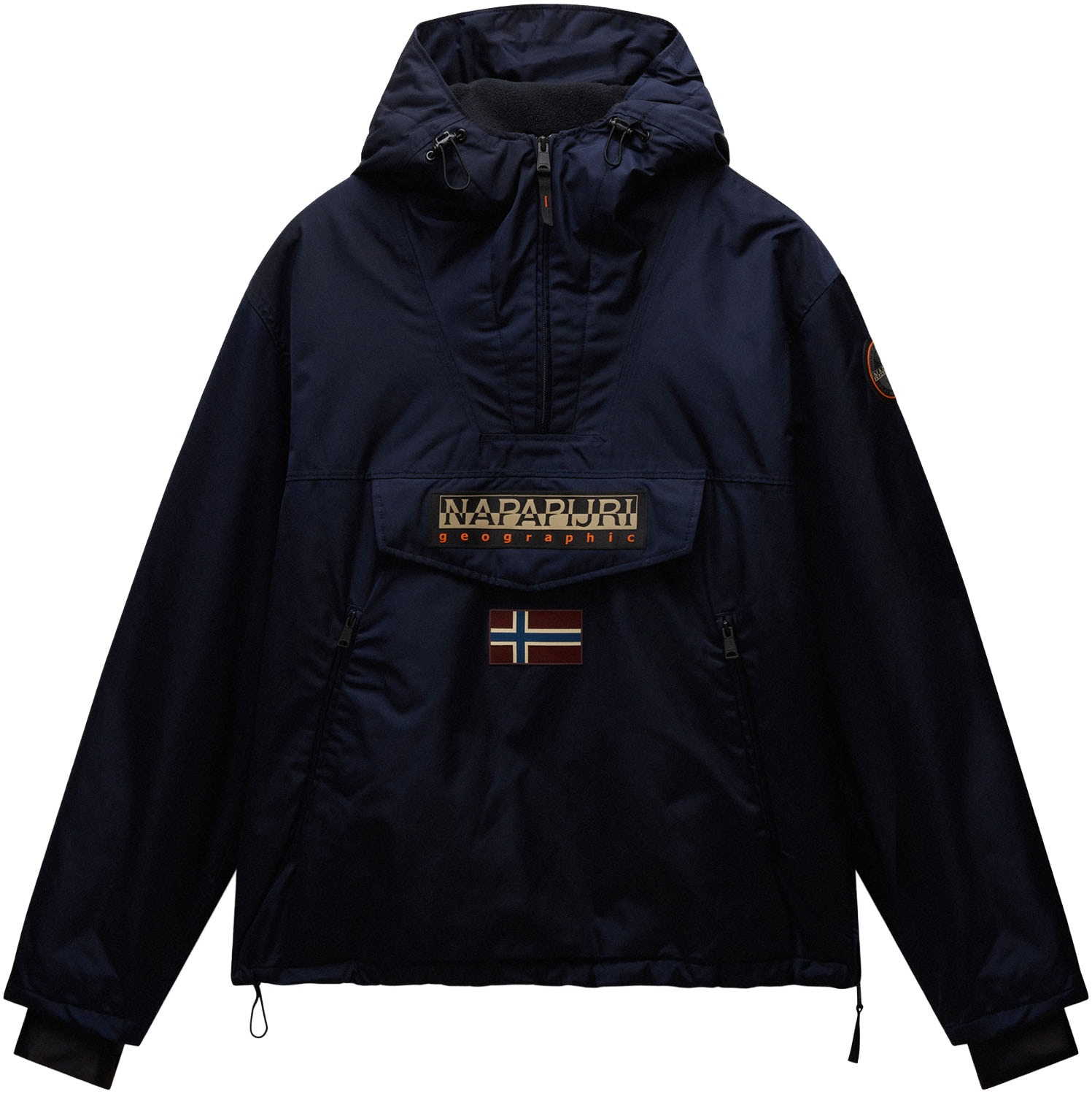 Napapijri Anorak »RAINFOREST« mit Kapuze regular fit, mit seitlichen Reissverschluss, Belüftungsösen,