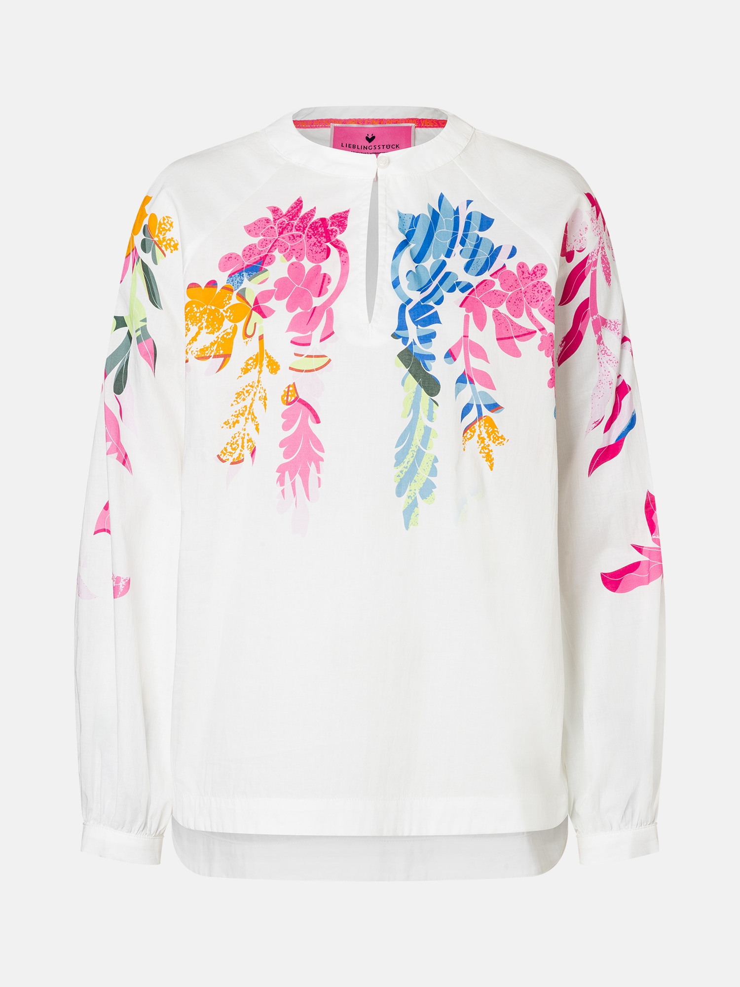 Lieblingsstück Langarmbluse »RoalieL« mit floralen Details