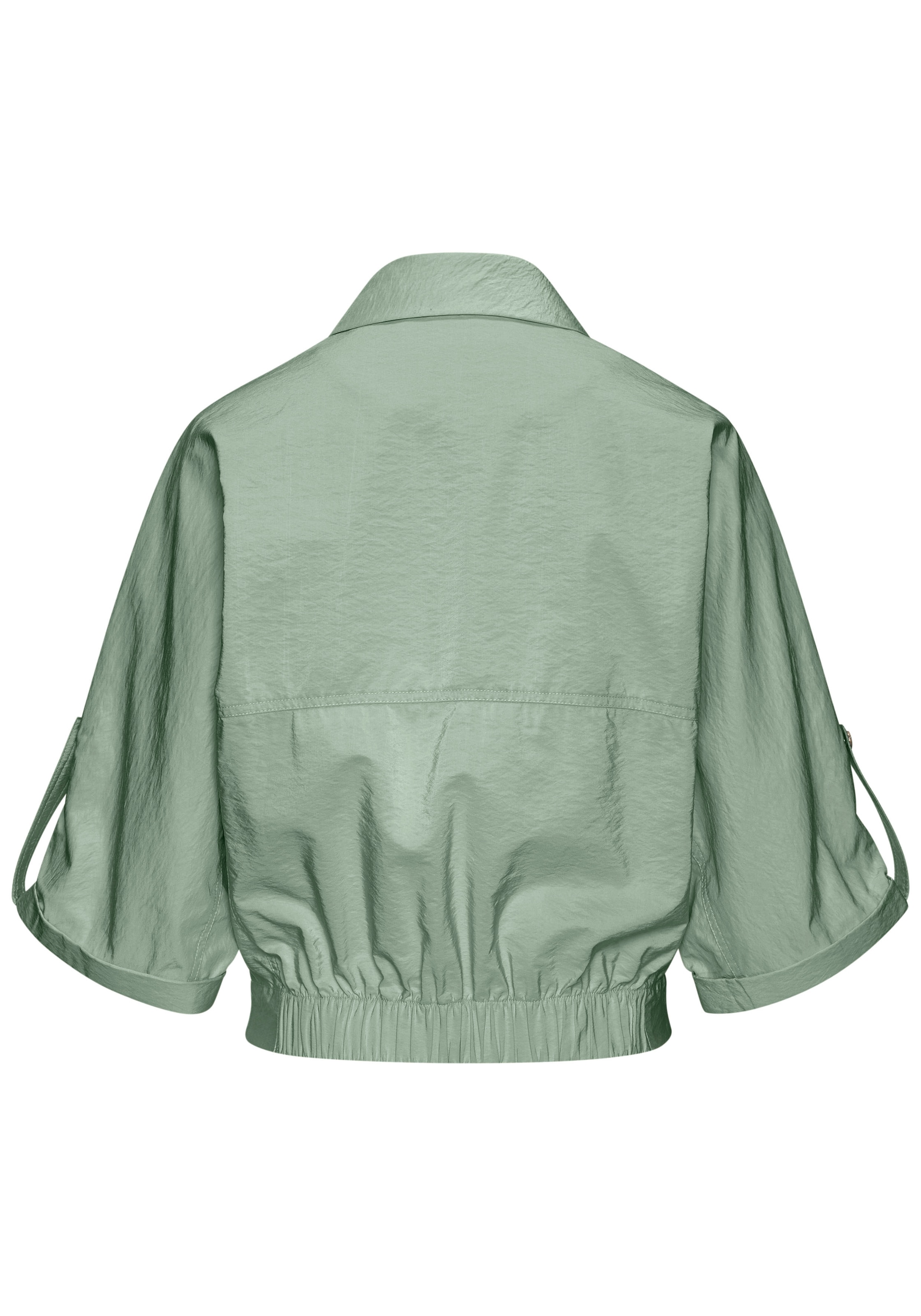 LASCANA Blouson »aus leichter Webware mit 3/4-Ärmeln« veste d'été, veste légère de mi-saison, veste safari, blouson court