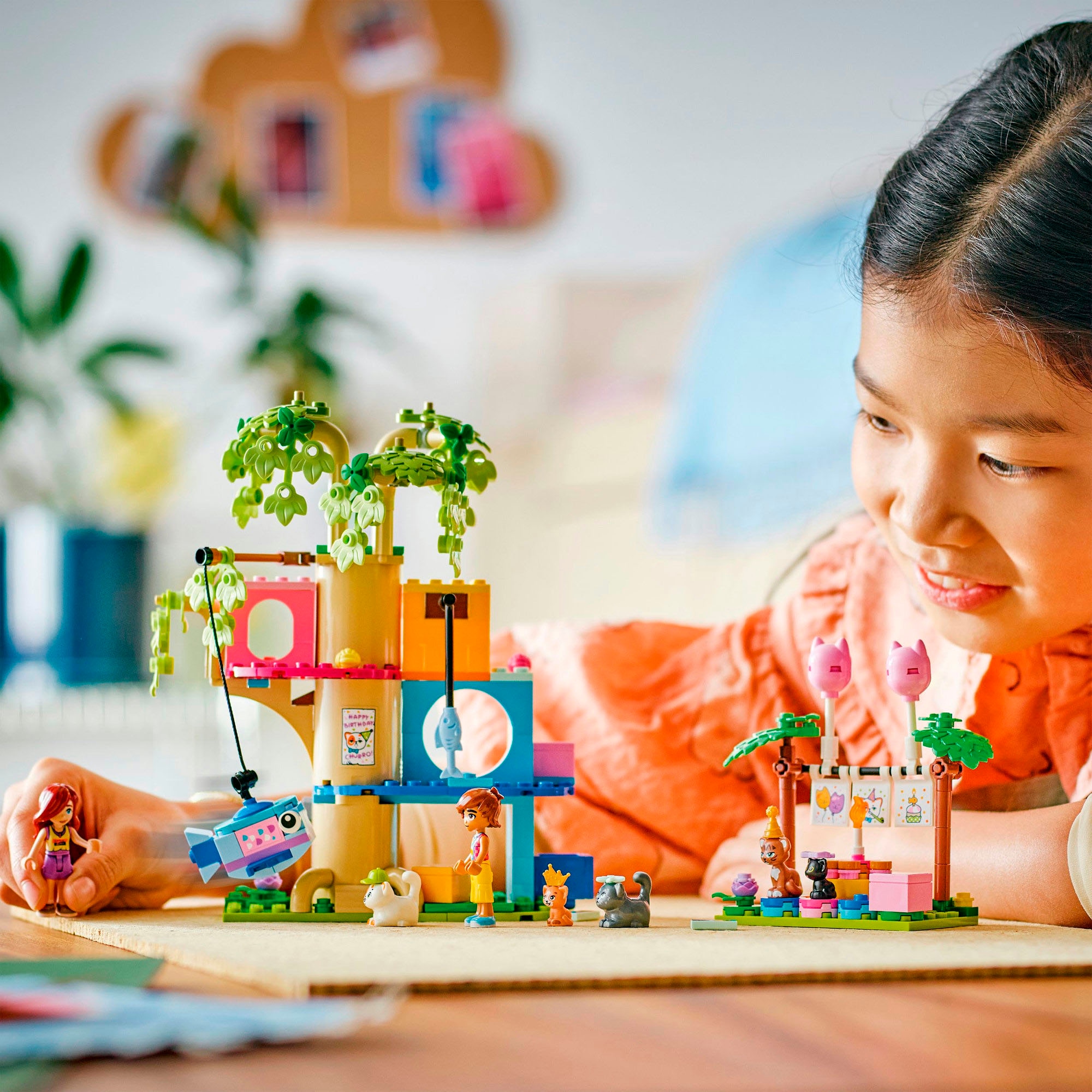 LEGO® Pions de construction »Katzengeburtstagsparty & Baumhaus (42666), LEGO Friends« Made in Europe