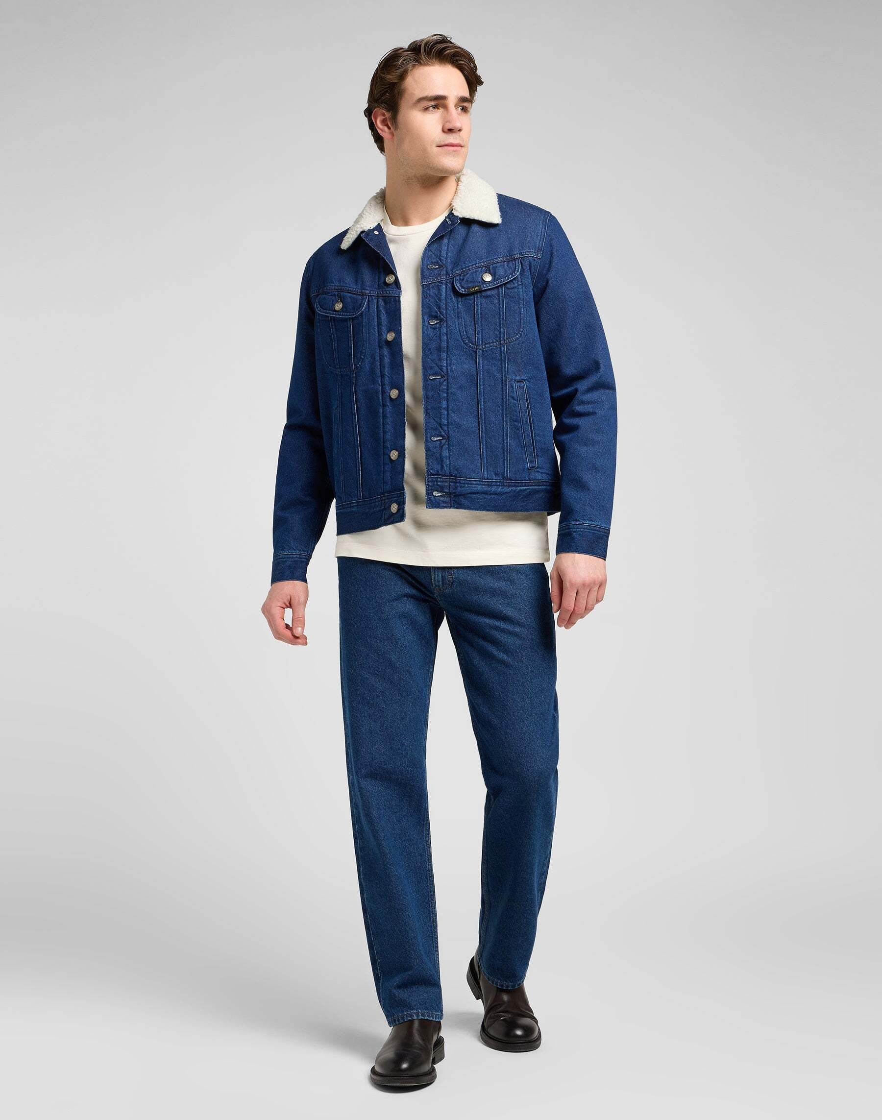 Lee® Veste en jean »Lee Jeansjacke Sherpa Jacket«