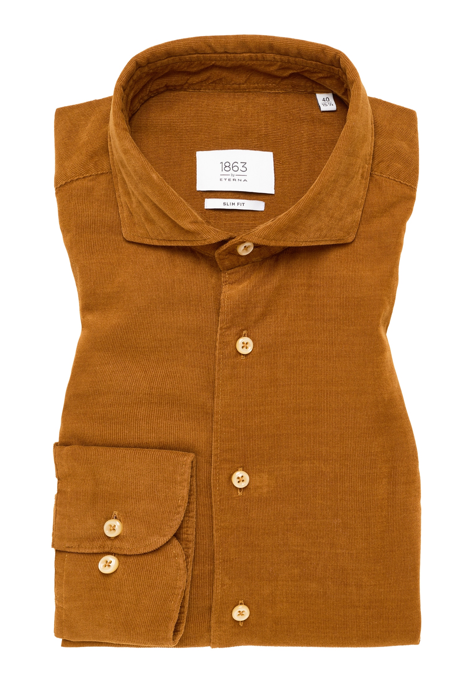 Eterna Langarmhemd »SLIM FIT« EASY IRON (bügelleicht)