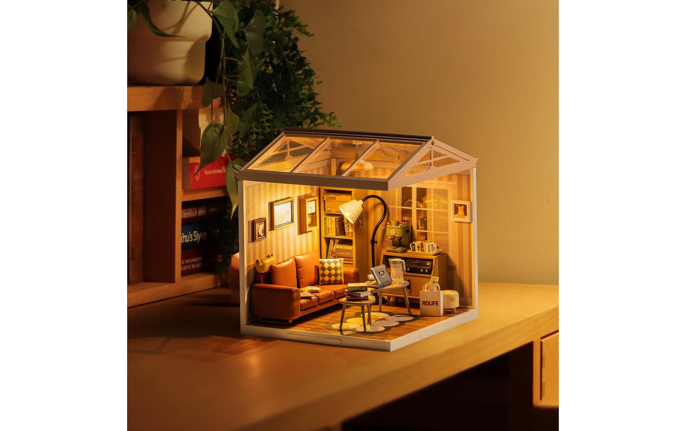   Modellbausatz »RoboTime Gemütliche Wohnlounge«