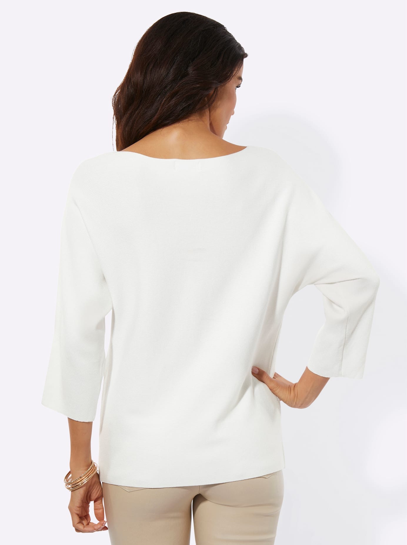 creation L Pull à manches 3/4 »Lyocell-Viskose-Pullover«