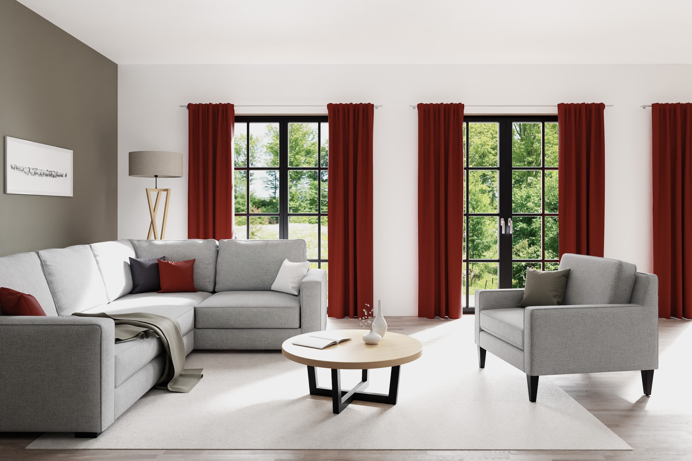 HOMING Rideau »Silan« Boucles cachées 1 cuis tlg. Thermovorhang Wärmevorhang Silan