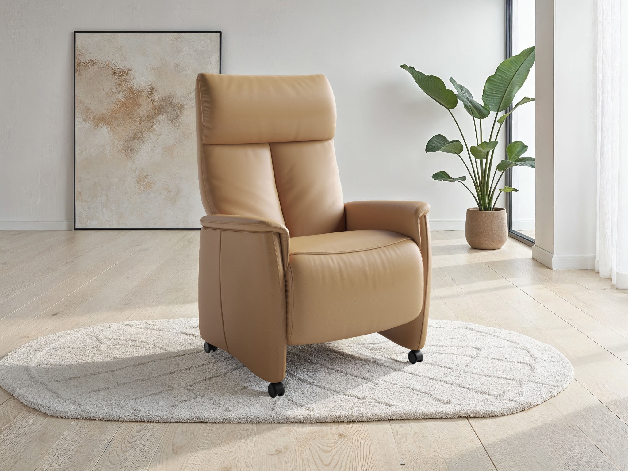 sit&more Fauteuil TV »Cremona Comfort« wahlweise manuell oder elektrischer Funktion mit Akku