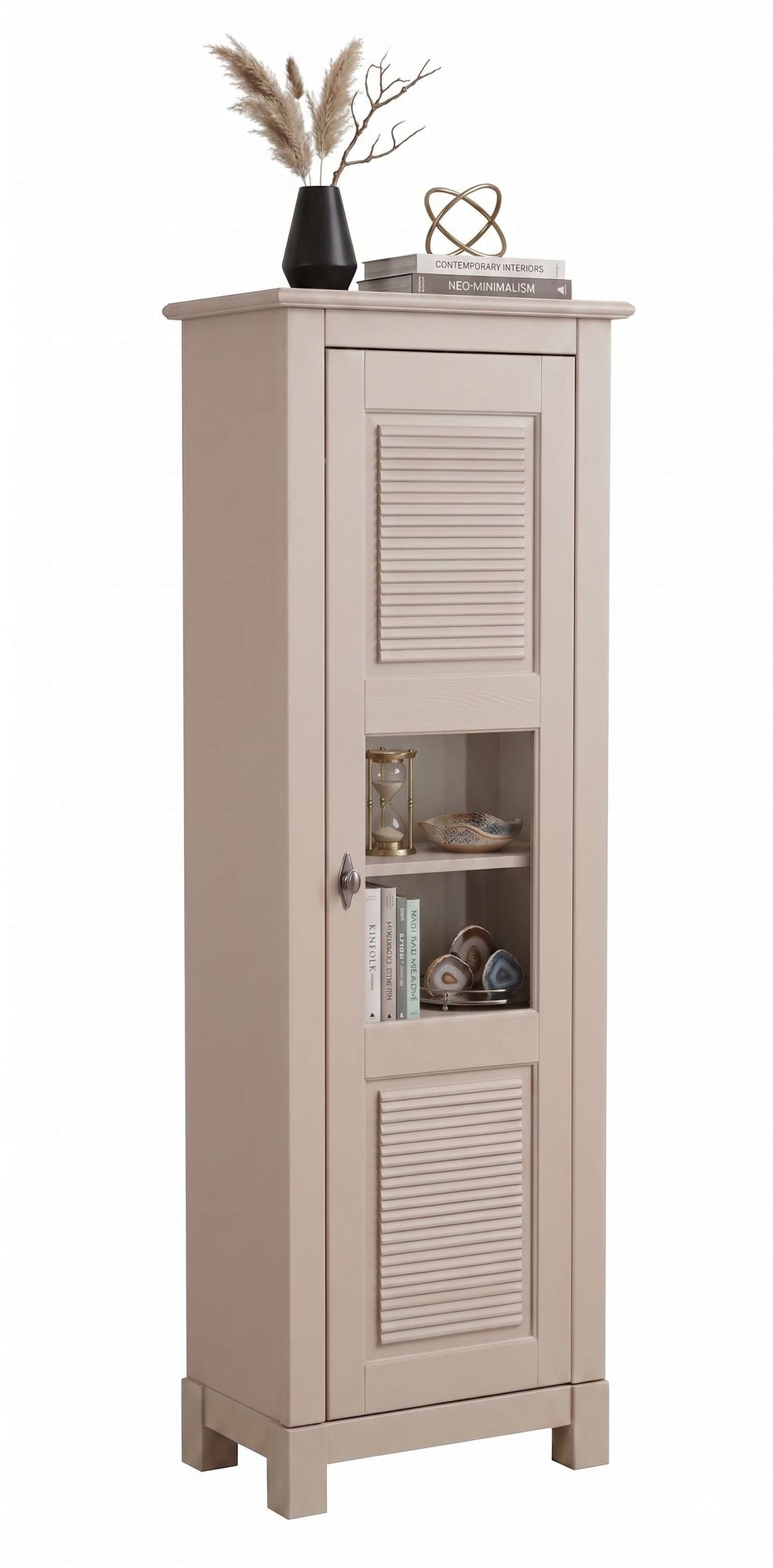 GOODproduct Vitrines »Rauna Vitrinenschrank, Stauraumchrank« hauteur 180 cm, en pin massif, certifié FSC®