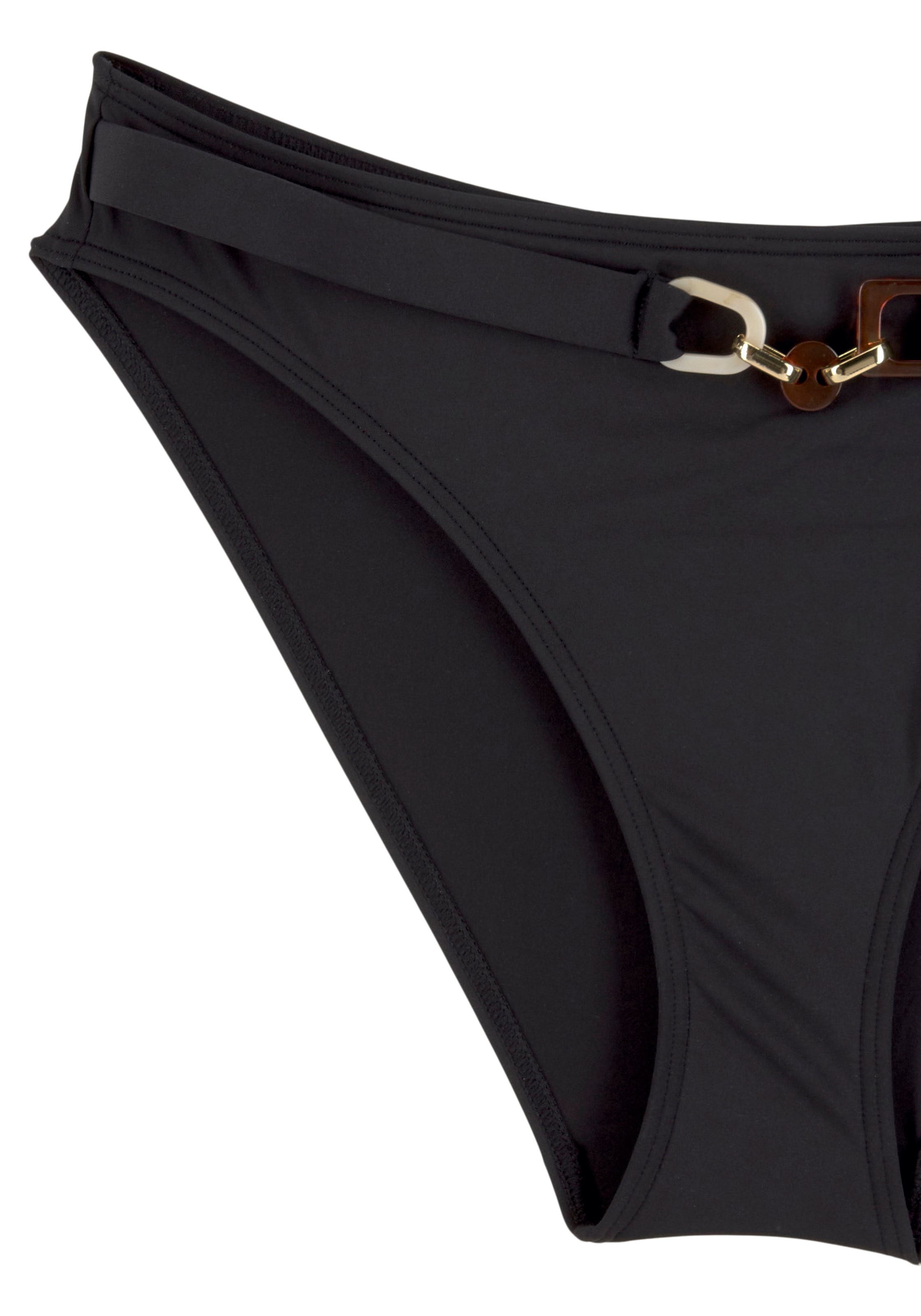 LASCANA Pantalon de bikini »Yves« mit edlen Ziergürtel