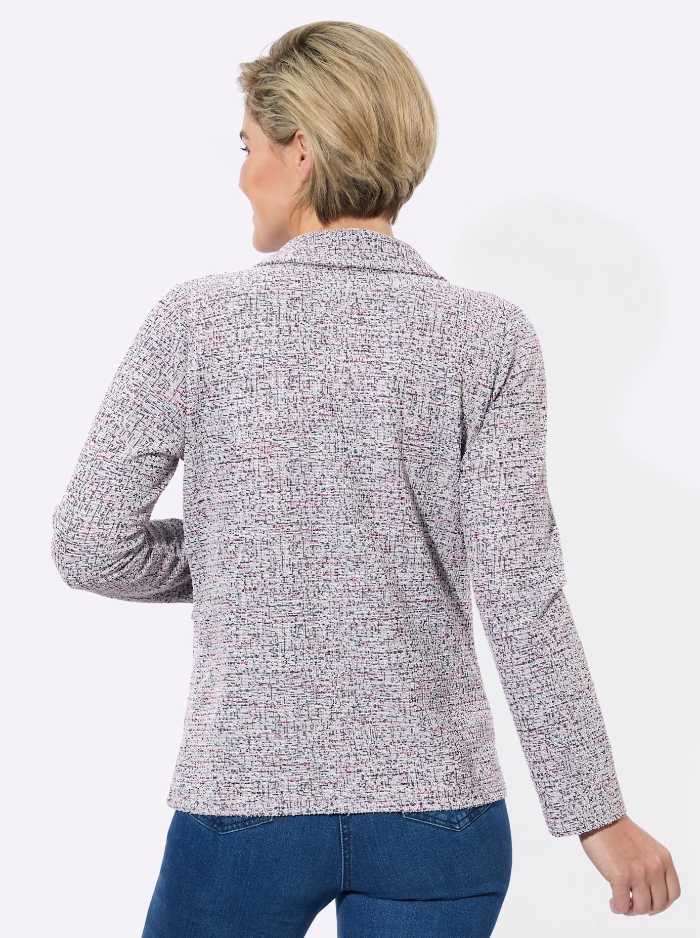 Classic Basics Veste chemise »Bouclé-Jacke« 1