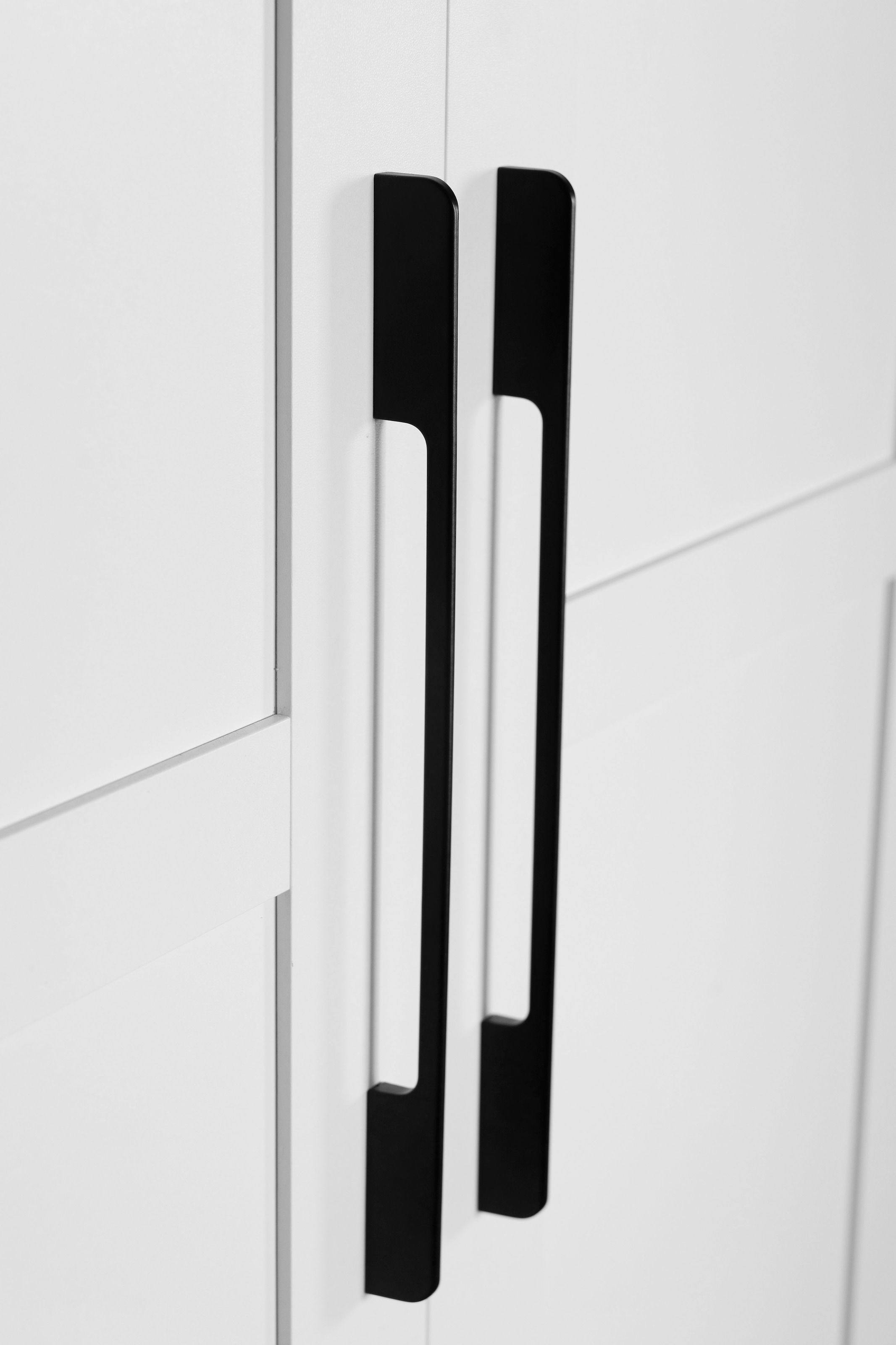 GOODproduct Armoires à vêtements »Büsum Schlafzimmer Schrank« stabile robuste Bauweise mit optimaler Aufteilung,  Schlafzimmerschrank Landhaus Design Garderobe Schrank Bestseller