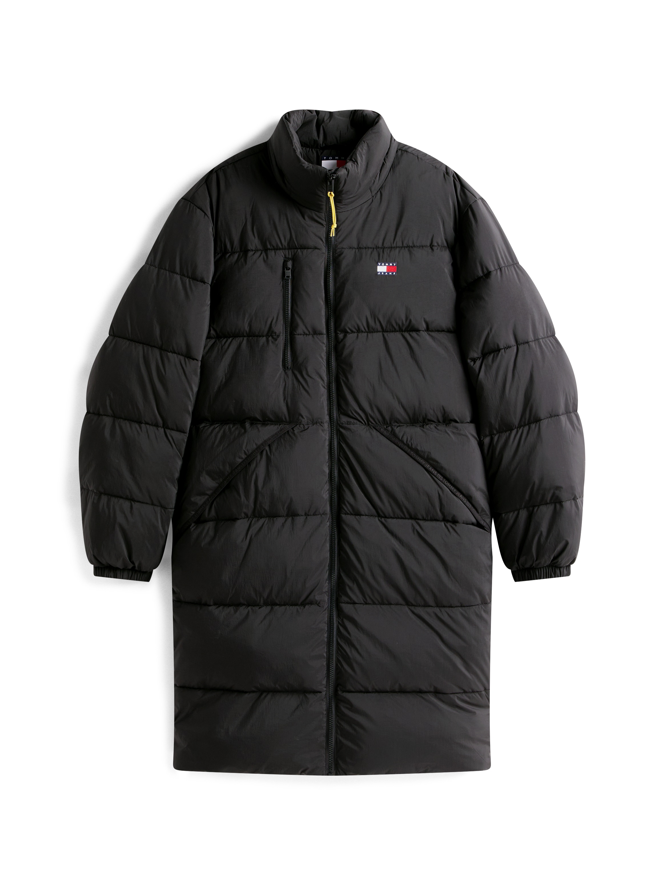 Tommy Jeans Steppmantel »VAIL MAXI PARKA«, Regular fit mit abnehmbarer Kapuze
