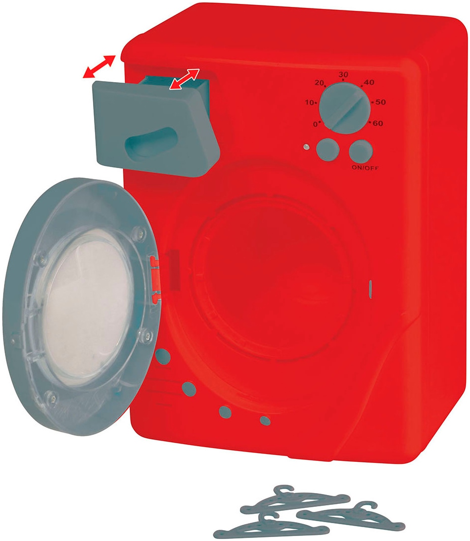 Happy People Kinder-Haushaltsset »Waschmaschine und Bügeleisen« mit Licht- und Soundeffekt