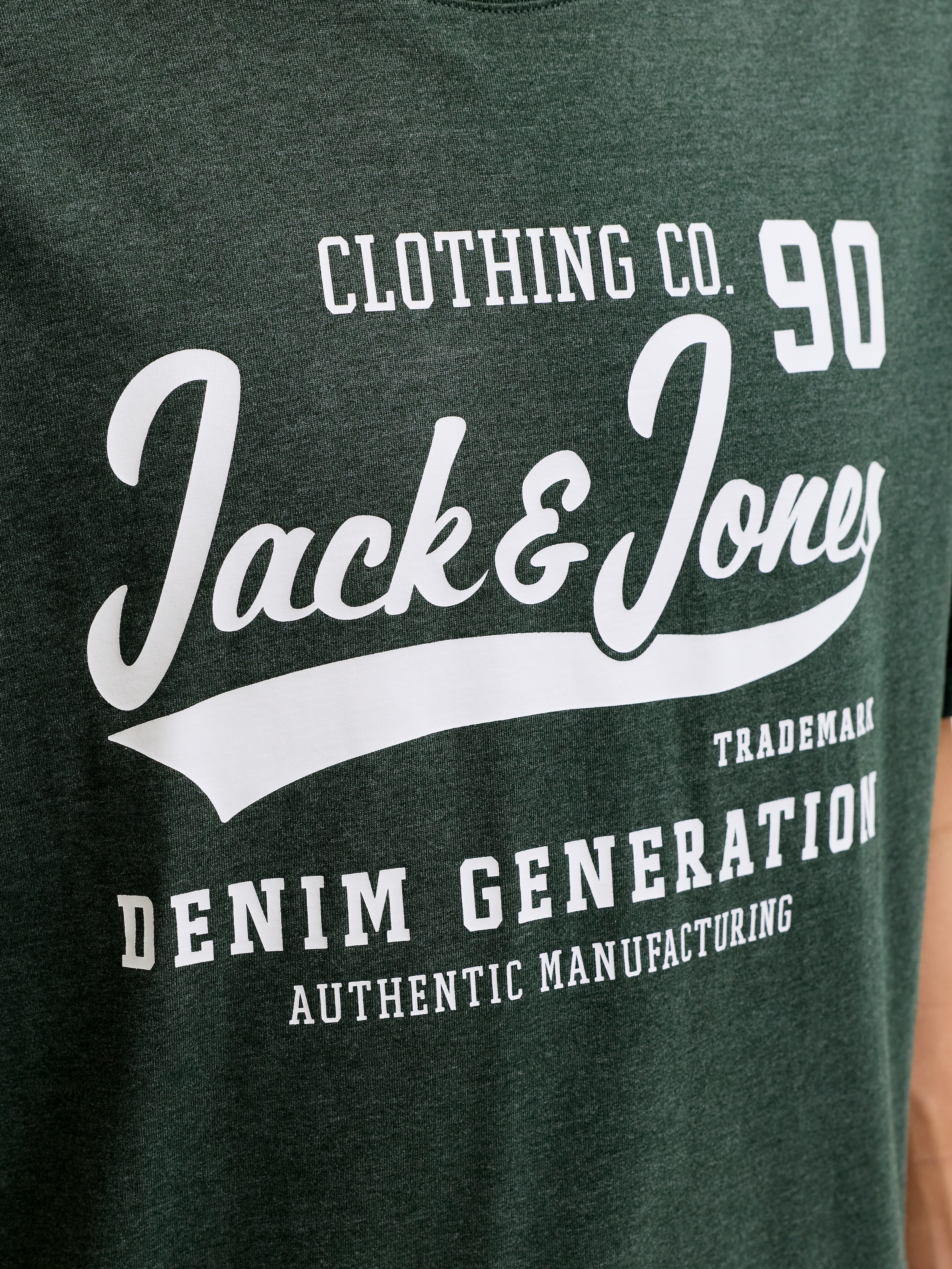 Jack & Jones T-shirt »JJELOGO TEE SS O-NECK 2 COL AW26 SN« coton, coupe régulière