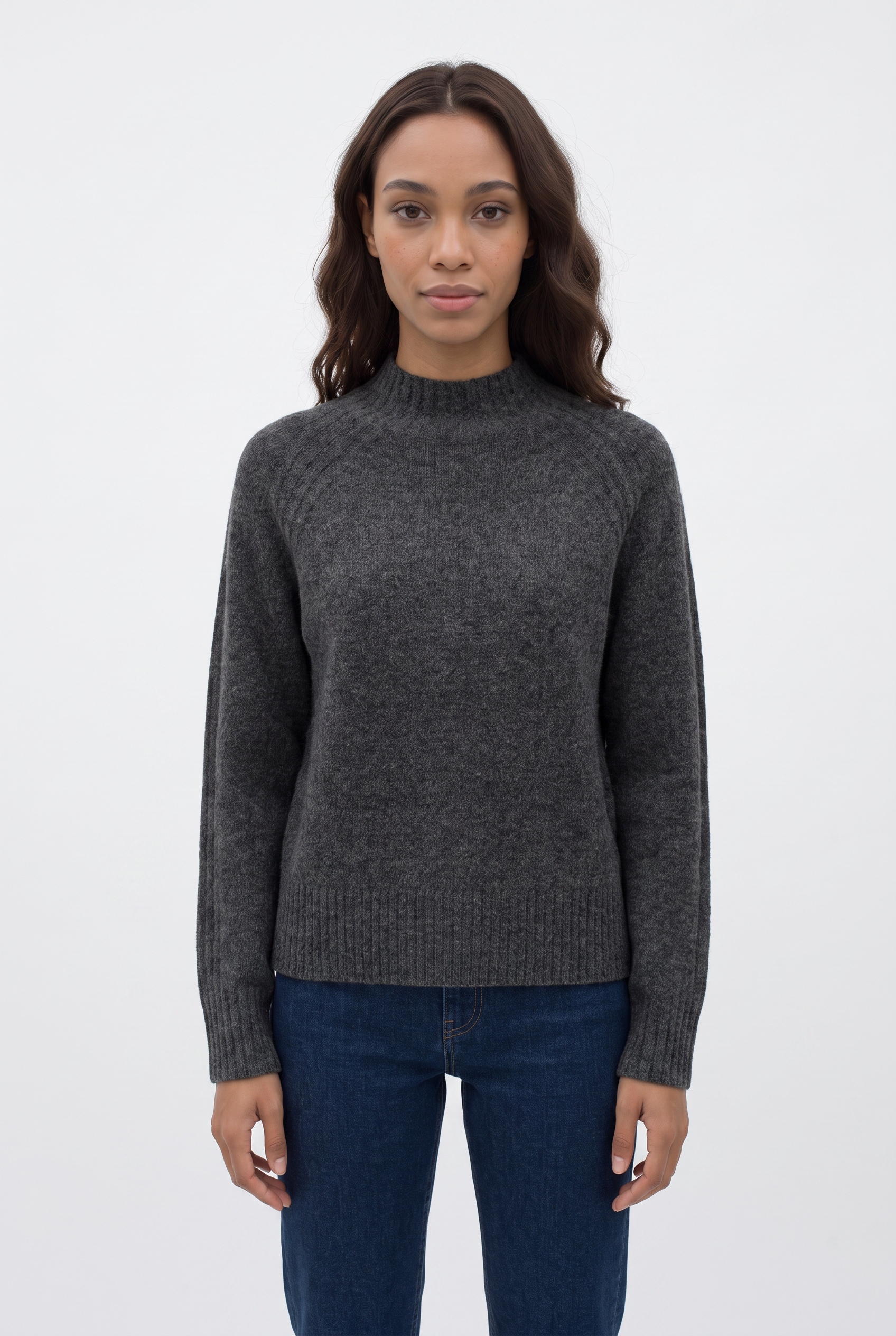 Pepe Jeans Strickpullover »ASHLEY PERKINS« mit Stehkragen