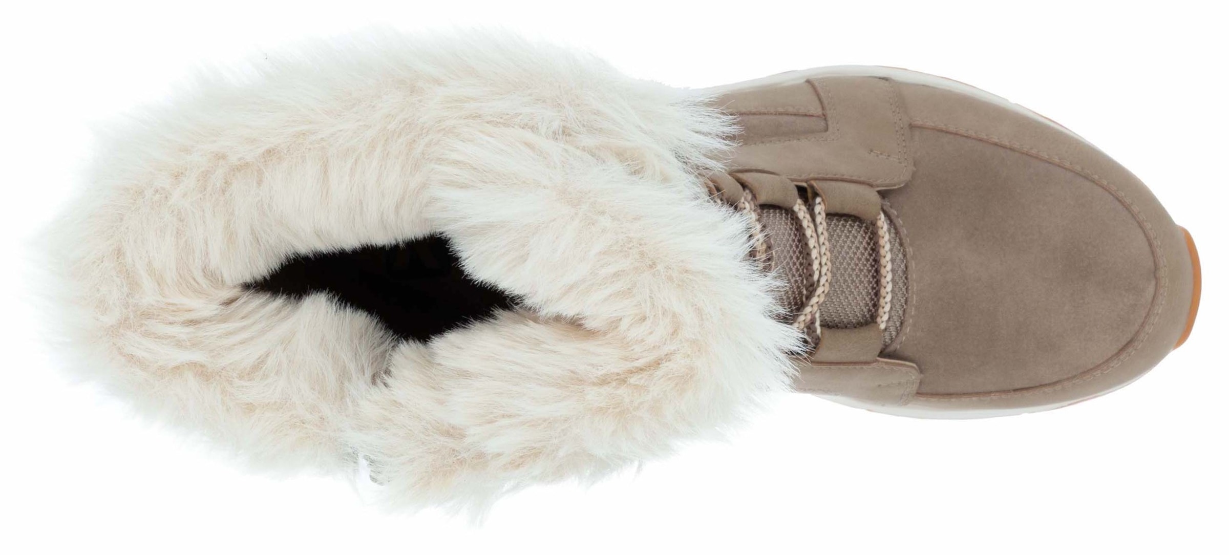 RIEKER Sport Winterboots  , Schneeboots, Winterboots mit Lammwollfutter, Fiber Grip Laufsohle