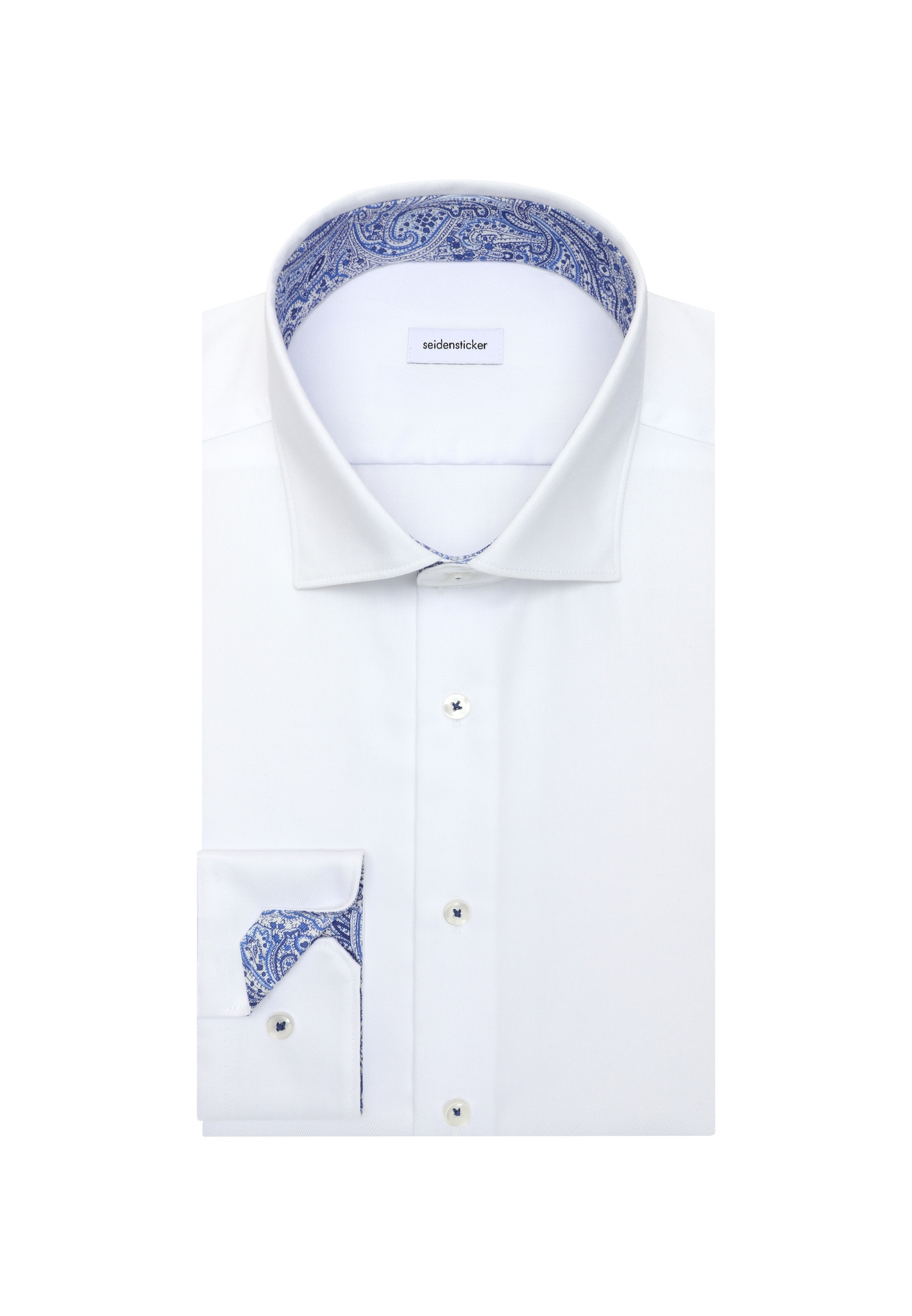 seidensticker Businesshemd »Schwarze Rose« Slim 1/1 Kentkragen Uni