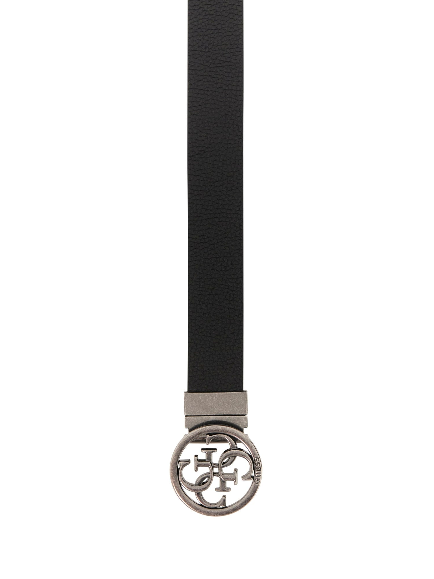 Guess Ceinture réversible »MILANO ADJ & REV H35« aus echtem Leder, Logoschliesse