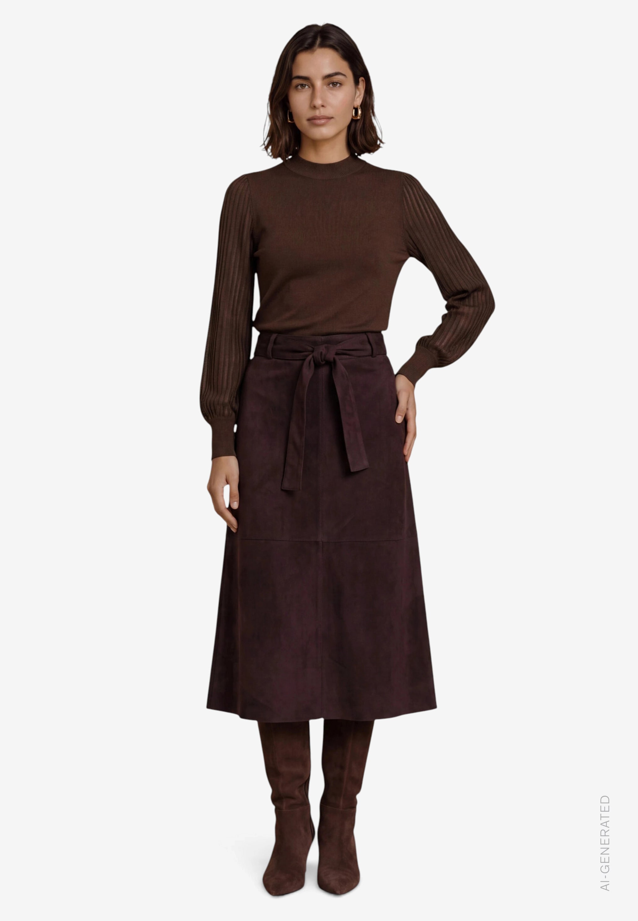 Zero Pull en tricot avec manches transparentes