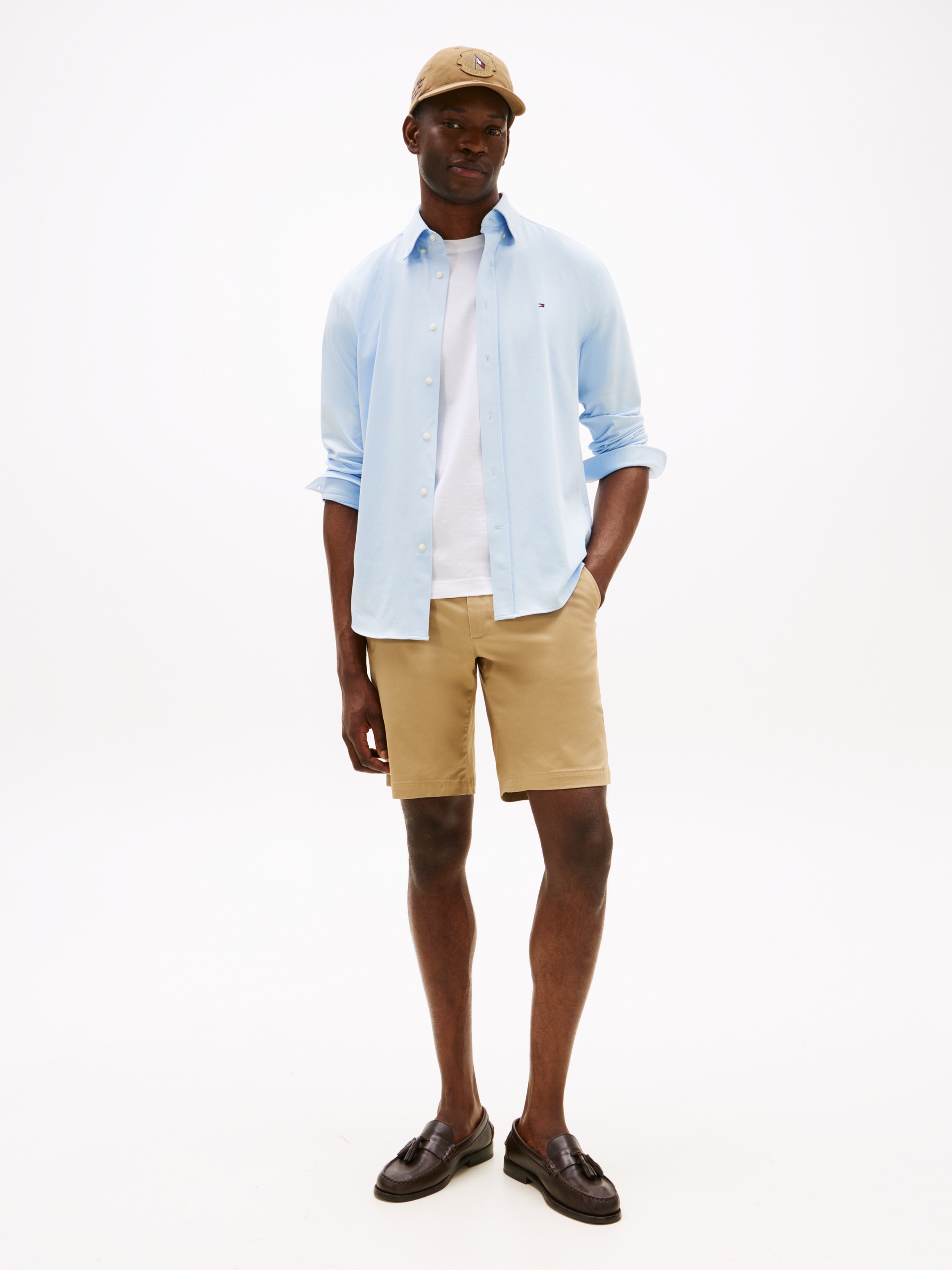 Tommy Hilfiger Chemise à manches longues »PERFORMANCE KNIT SOLID LS SHIRT«