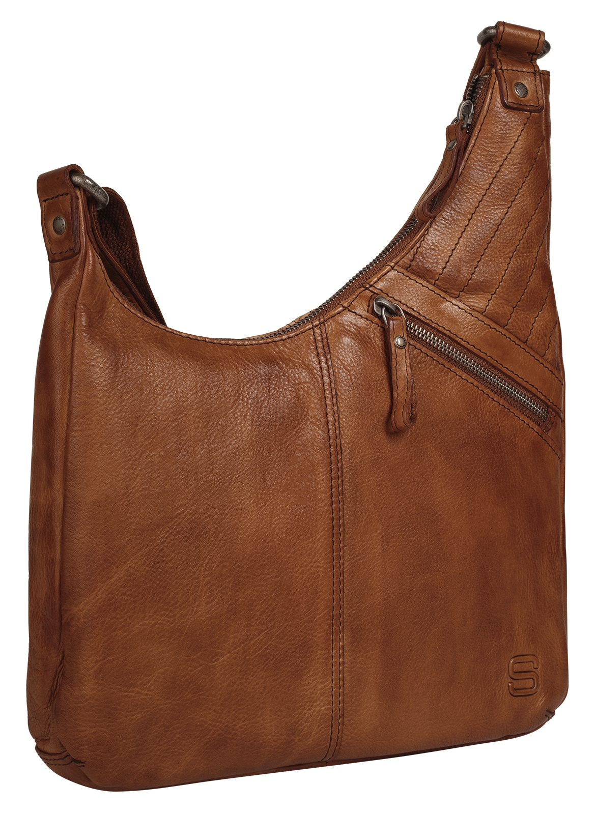 Spikes & Sparrow Sac à bandoulière echt Leder