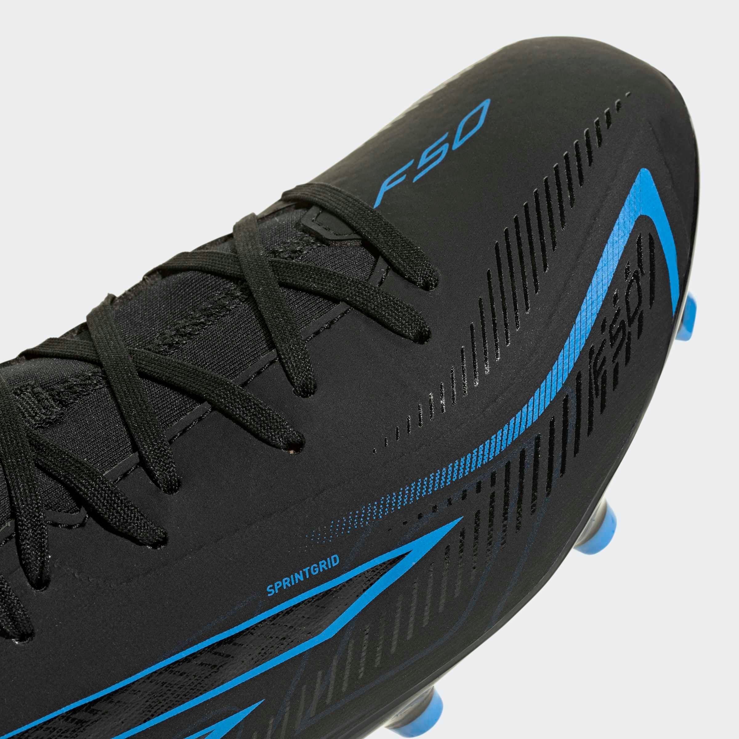 adidas Performance Chaussure de football »F50 HYPERFAST ELITE KIDS , MITTELHOCH, FESTE BÖDEN«  pour gazon et surfaces dures, jeunes & enfants, porté lors de la Coupe du Monde