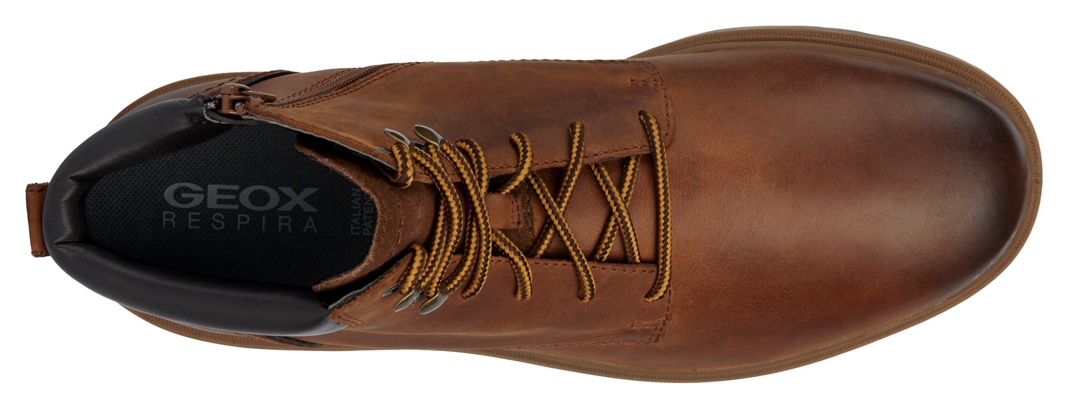 Geox Bottines à lacets »U ANDALO A«  Worker Boots, Schnürstiefel mit Geox Spezial Membrane