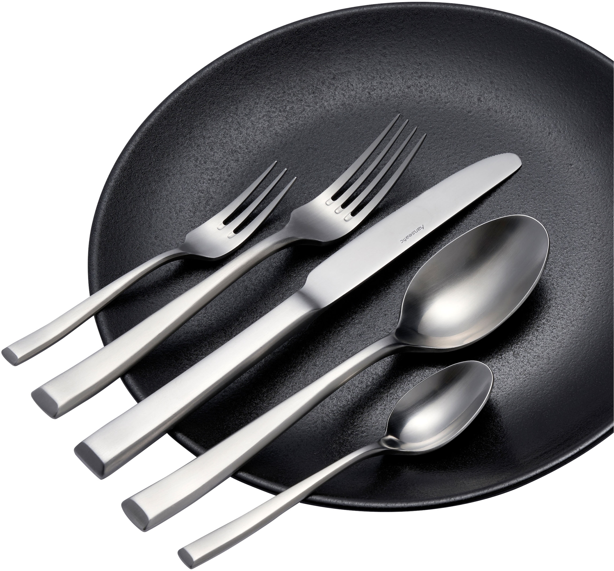 Hanseatic Set de couverts »PREMIUM« verstärktes Material und trapezförmiges Design am Griffende