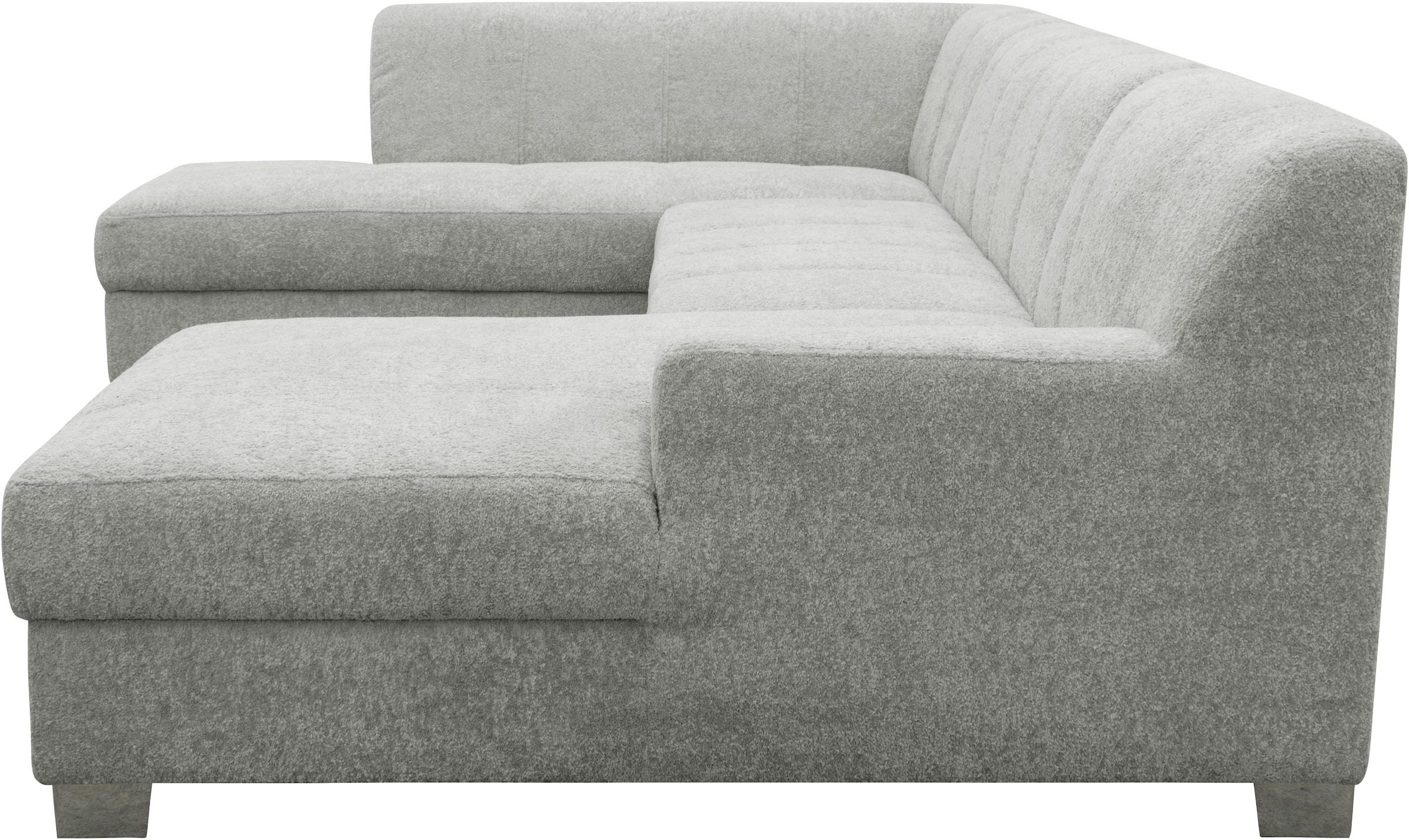 GOODproduct Paysage de salon »Lolland 296 x 195 cm, modern, mit Steppungen, mittelfester Sitz« Forme en U, avec revêtement Pet Friendly