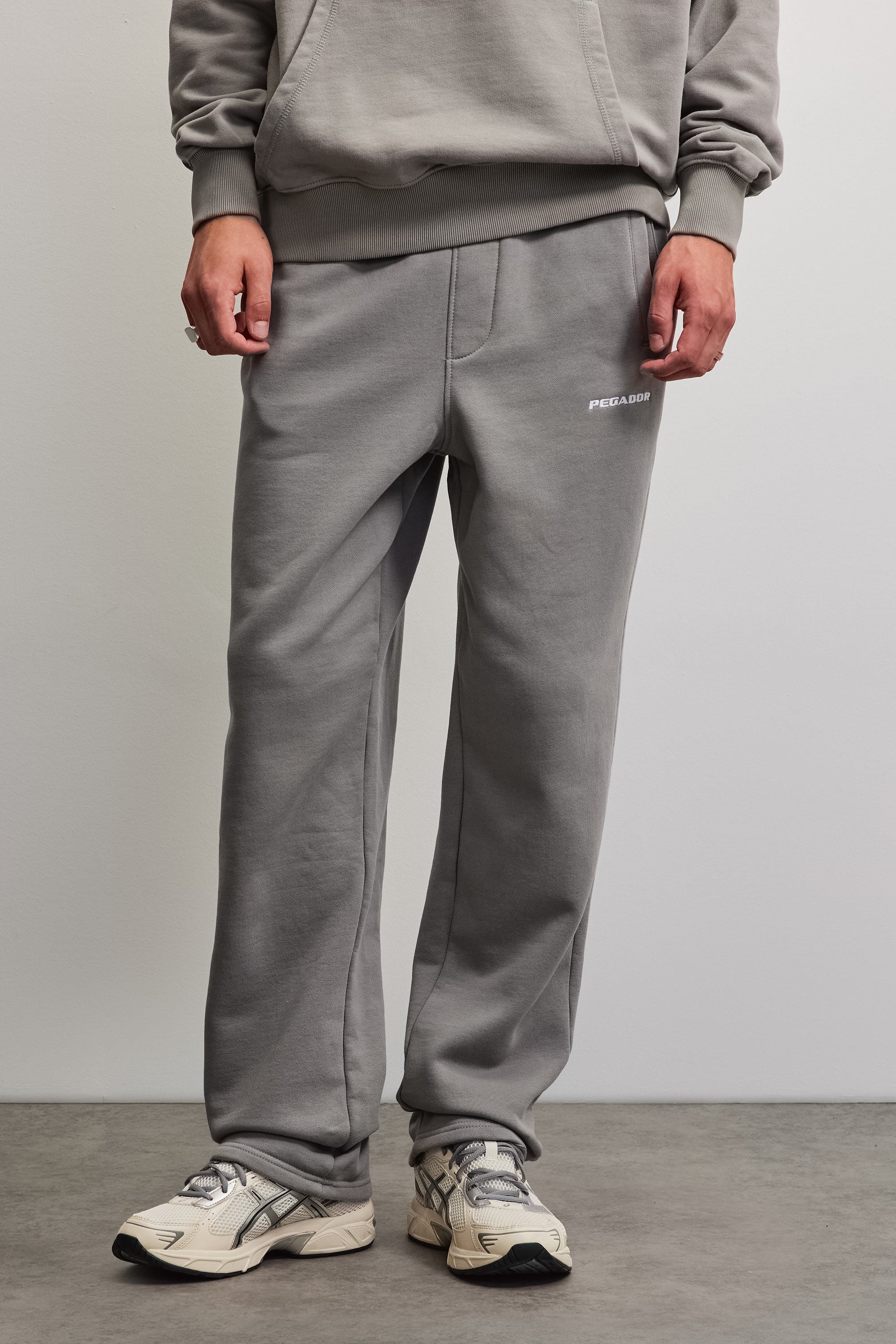 PEGADOR Sweathose »Logo Wide Sweat Pants«  Baumwollmischung, weit
