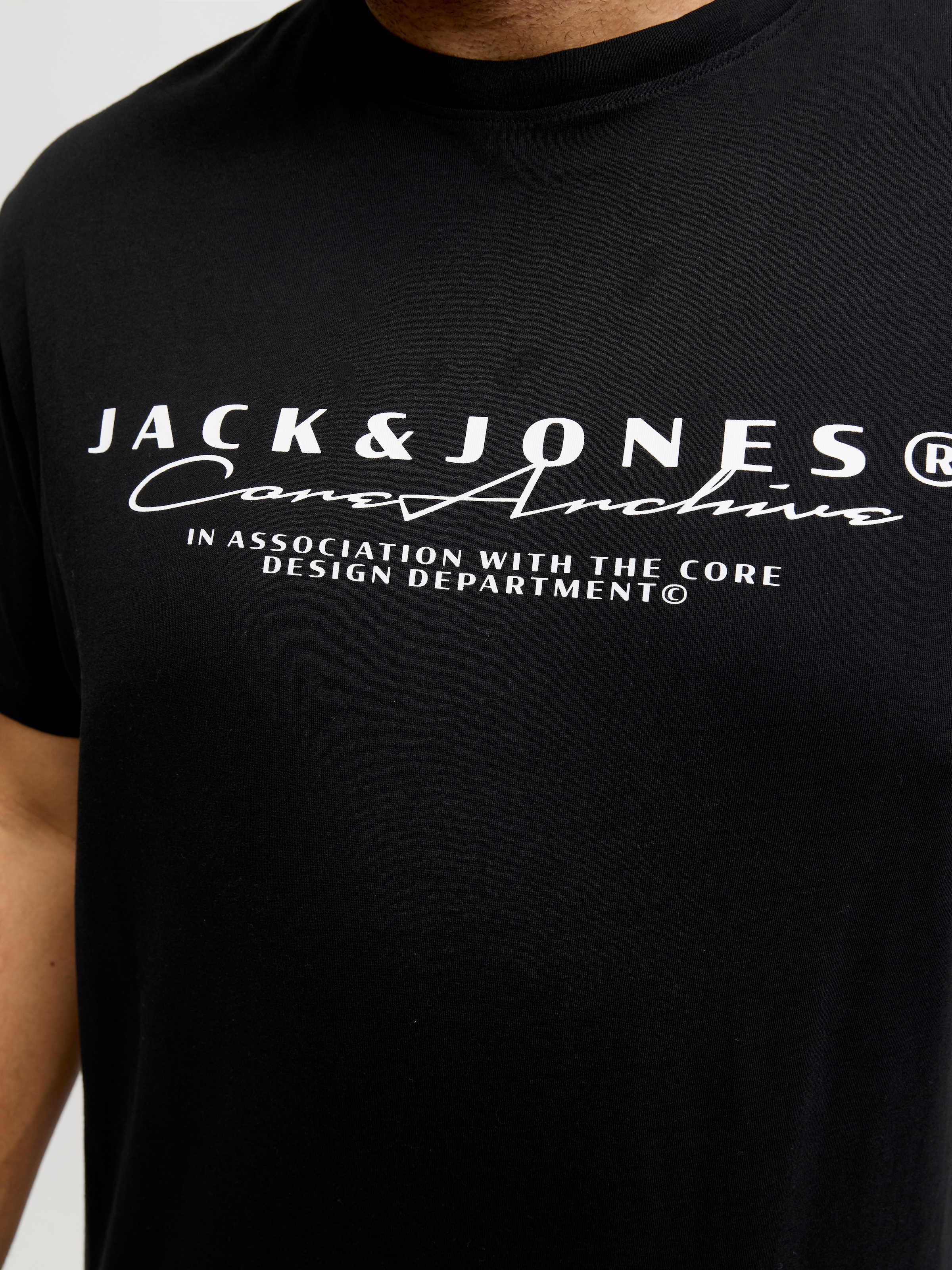 Jack & Jones PlusSize Kurzarmshirt »JCOPOINT BRANDING TEE SS CN FST PLS«
