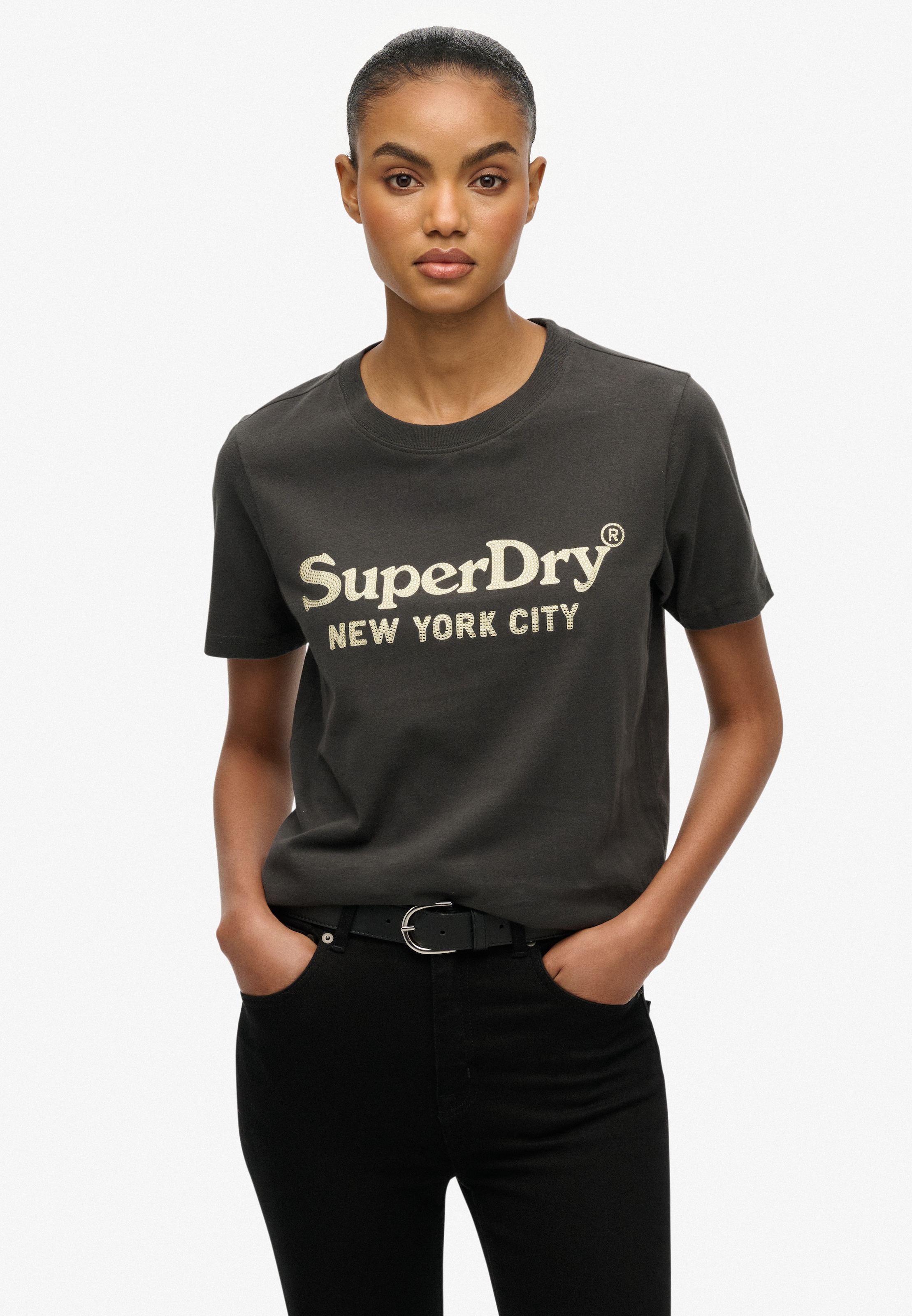 Superdry T-shirt imprimé »BRAND MARK RELAXED TEE«