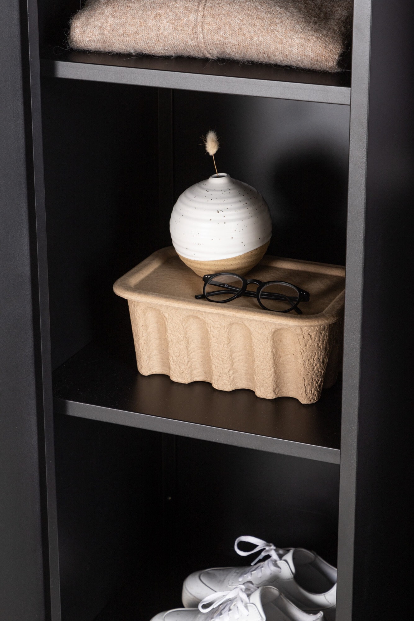 Venture Home Garderobenschrank »Piring, Stauraumschrank aus Stahl, 2 Türen, Höhe 183 cm« Garderobenschrank, Pulverbeschichtung, Stange, Einlegeböden, modern