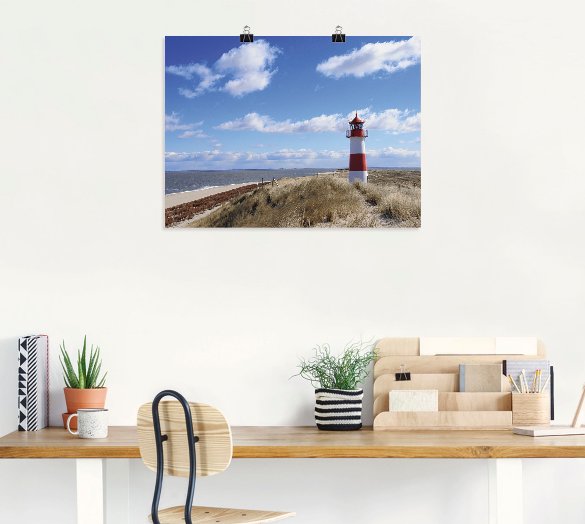 Artland Leinwandbild »Leuchtturm Sylt« Gebäude 1 Stk. tlg. als Leinwandbild, Poster in verschied. Grössen