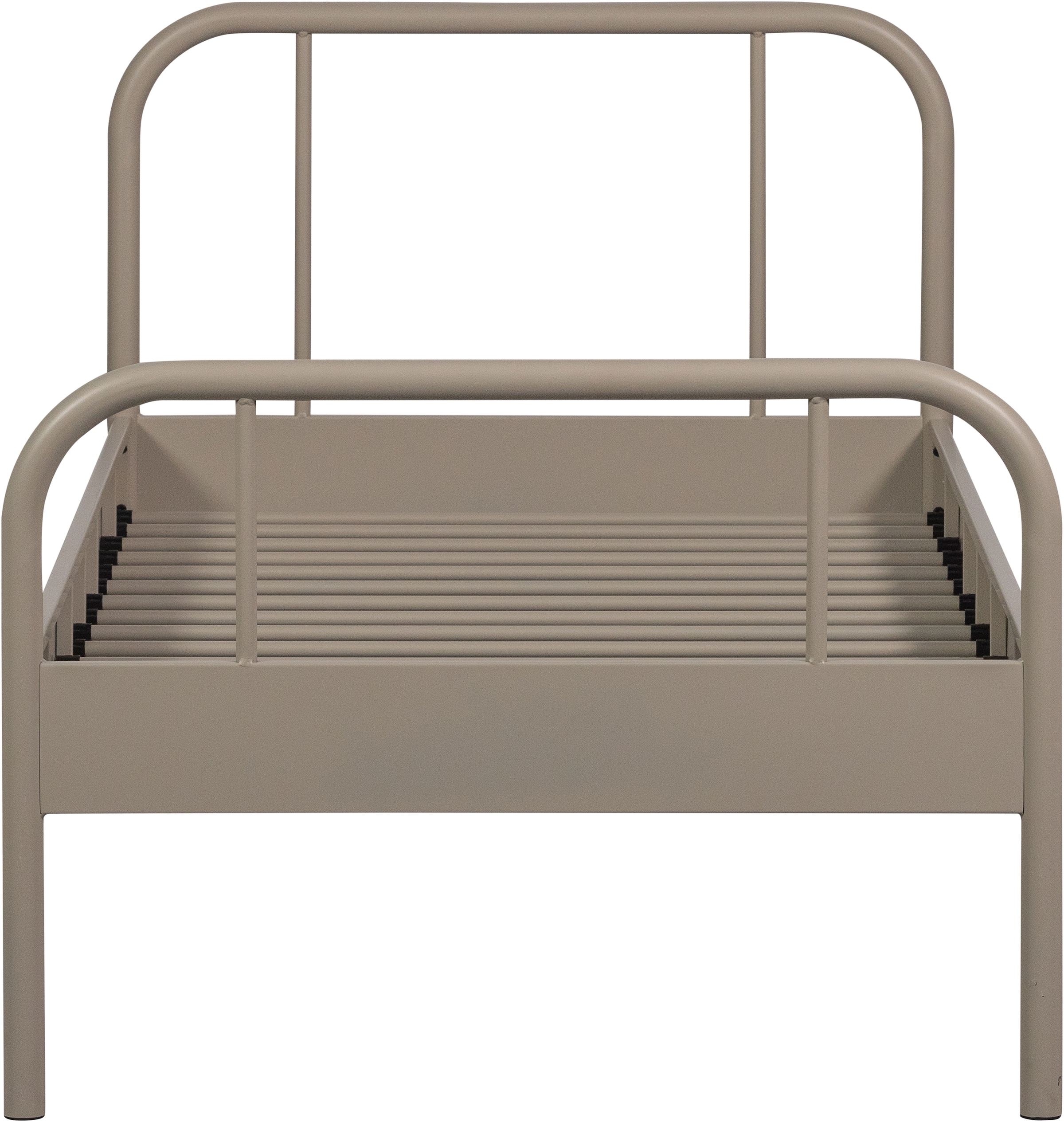 WOOOD Sommier »Mata Stahlrahmen pulverbeschichtet, H 90 x B 208 x T 95 cm« Dimensions du matelas 90x200 cm, facile à monter, obligatoire à nettoyer
