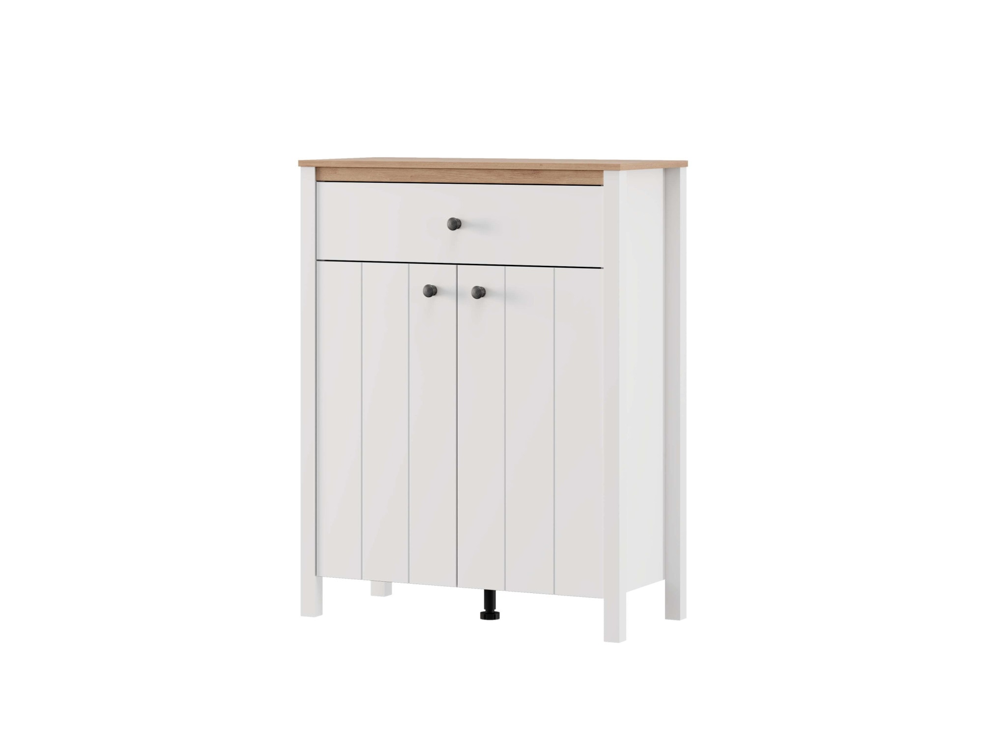 Home affaire Armoire à chaussures »Bedford, Schuhregal, Schuhkommode« Deux étagères et un tiroir. Largeur totale 85,5 cm