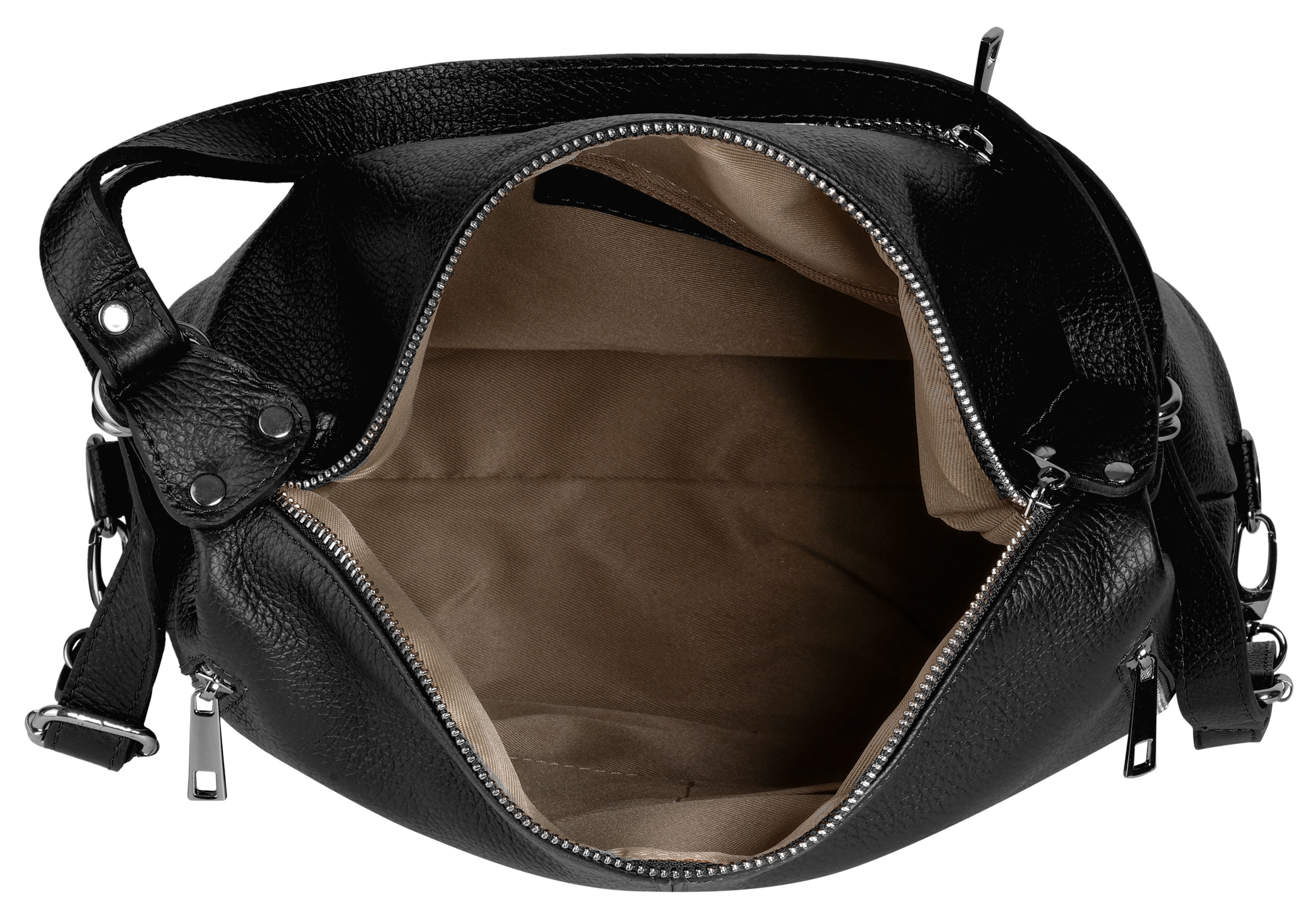 Samantha Look Sac à dos de ville echt Leder, Made in Italy