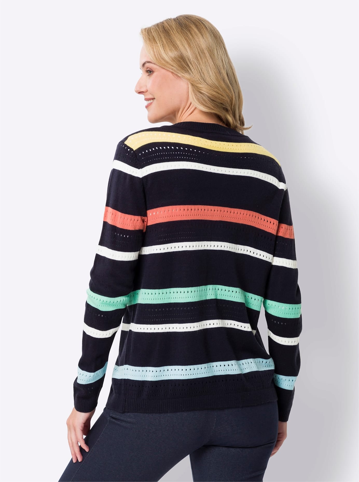 Classic Basics Veste en tricot ajouré