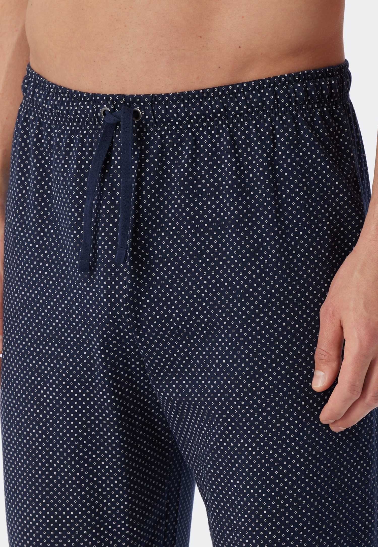 Schiesser Pyjama »Ebony« 2 cuis tlg., mit rundem Halsausschnitt