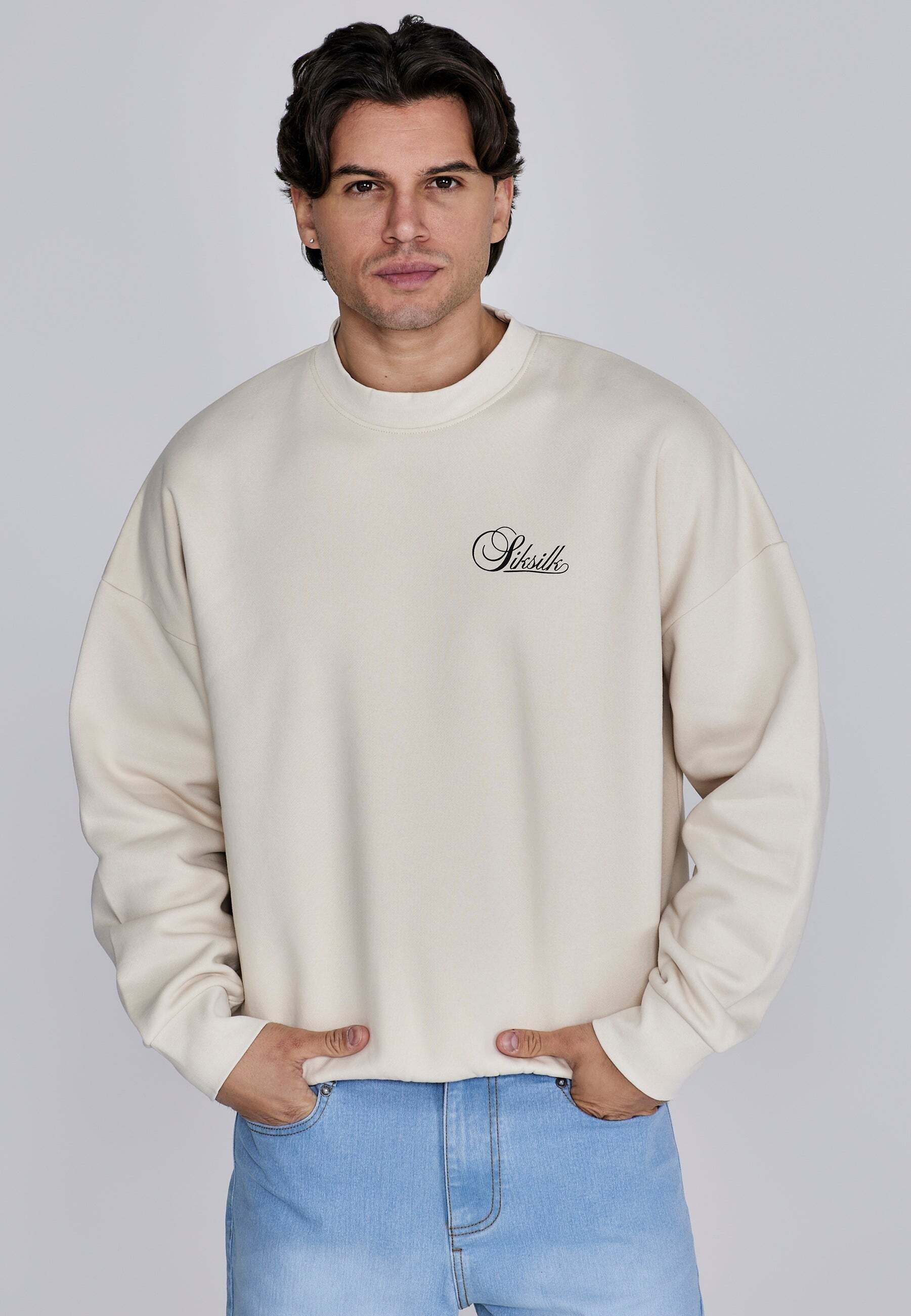Siksilk Sweatshirt »Siksilk Sweatshirt Essentials Sweater«

