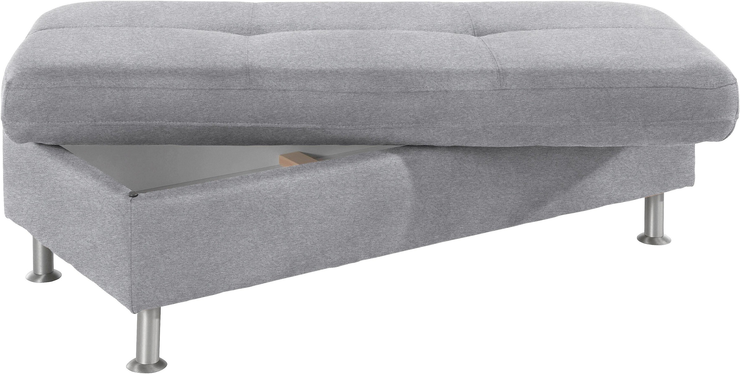 exxpo - sofa fashion Tabouret »Maretto Bankhocker mit tollem Sitzkomfort« praktisches Staufach unter der Sitzfläche