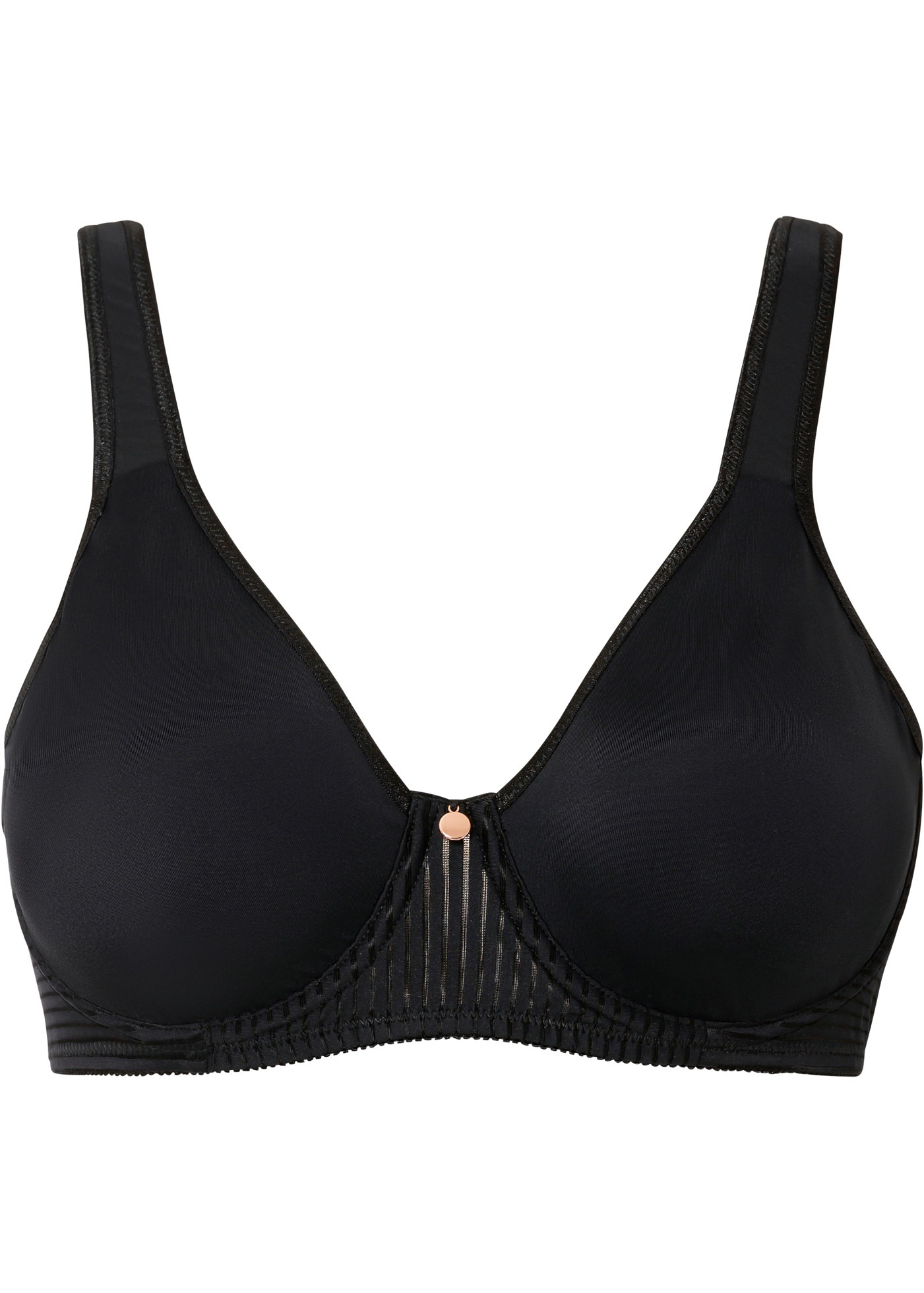 bonprix Minimizer-BH »Minimizer-BH mit gepolsterten Trägern« mit gepolsterten Trägern und raffinierten Details