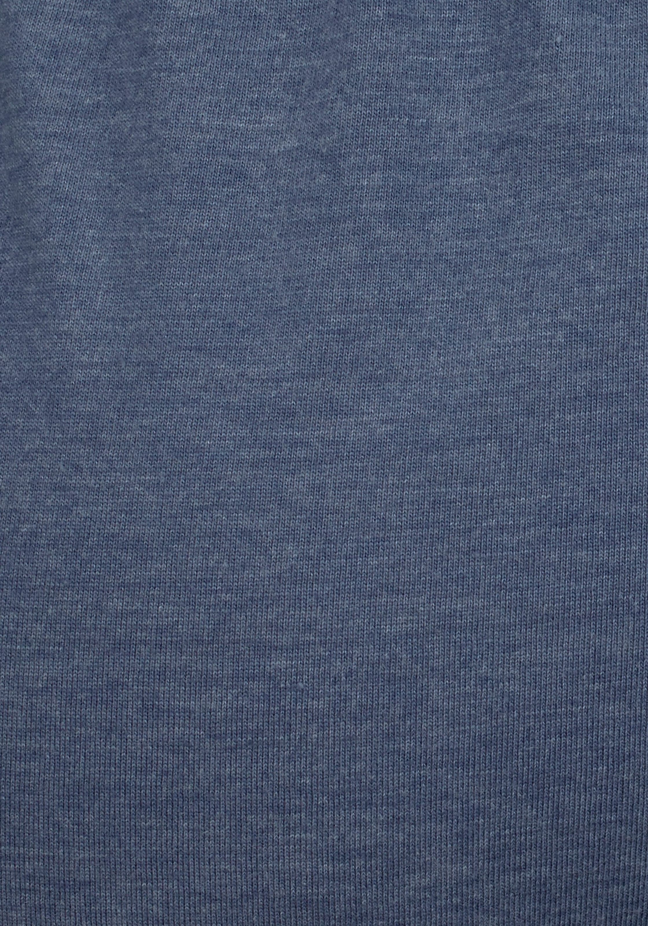 Arizona Shorty 2 cuis tlg., meliert mit Rundhalsausschnitt Brusttasche