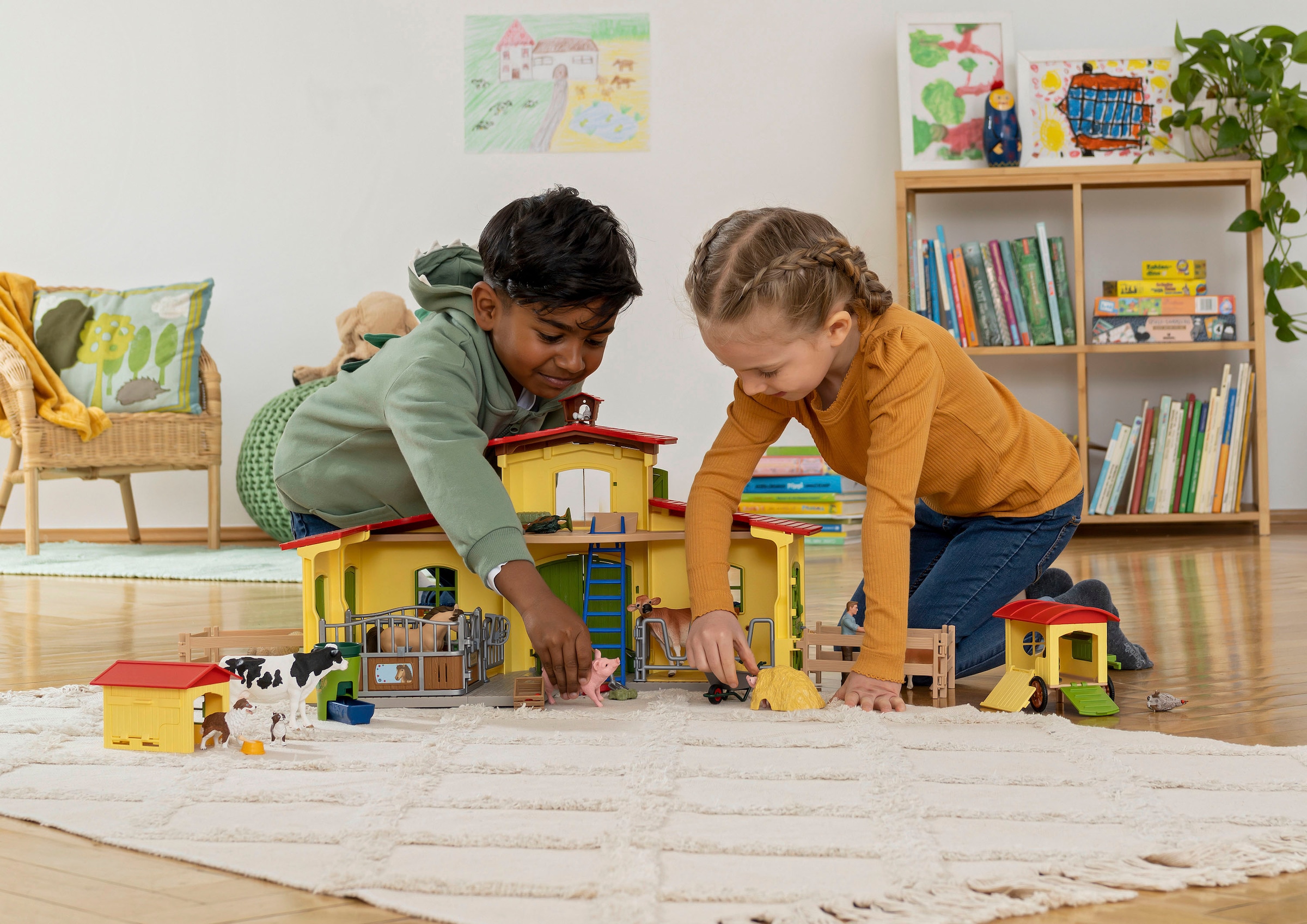 Schleich® Monde de jeu »FARM WORLD, Hühnerstall (42572)«