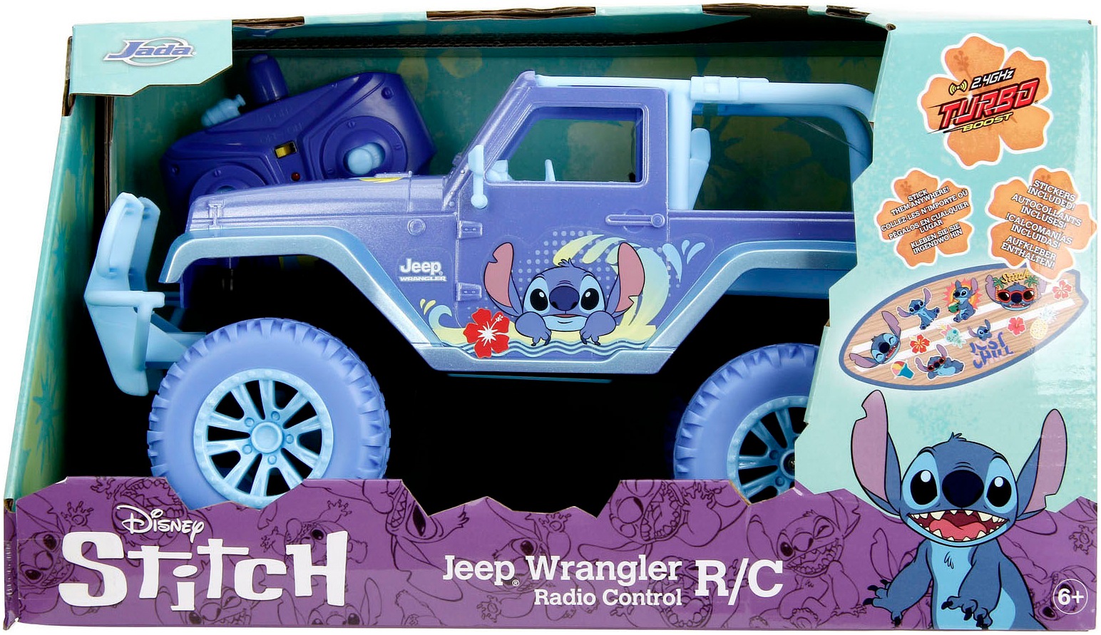 JADA RC-Auto »Stitch RC Jeep 1:16« mit Funktionen