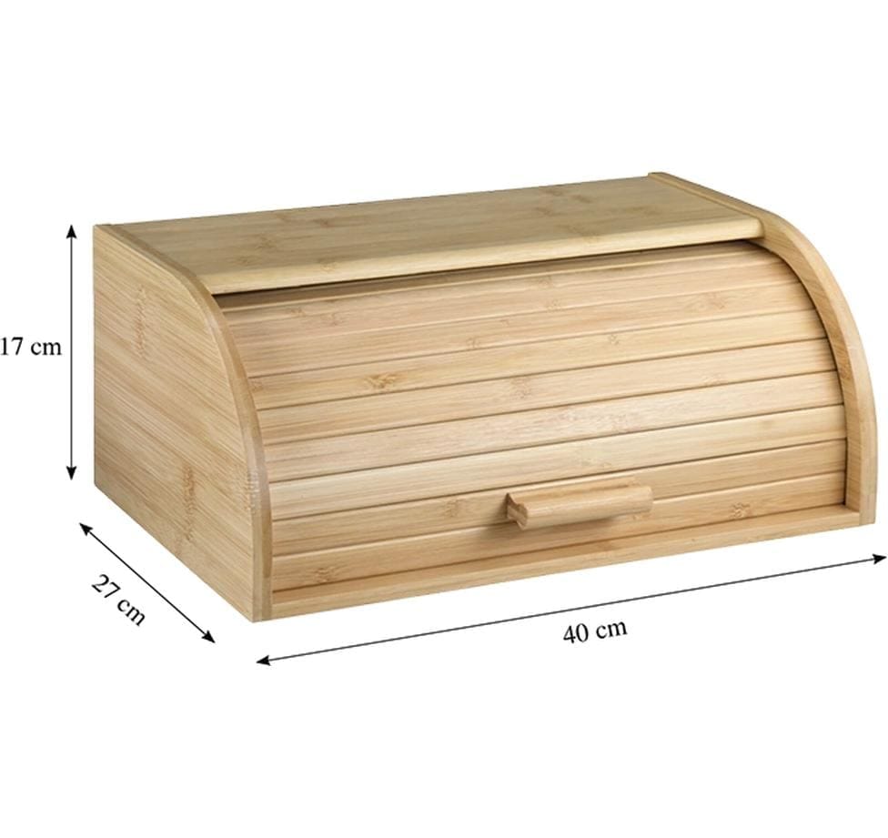 KESPER® Boîte à pain »Bambus mit Schiebedeckel 40 x 27 x 17 cm«