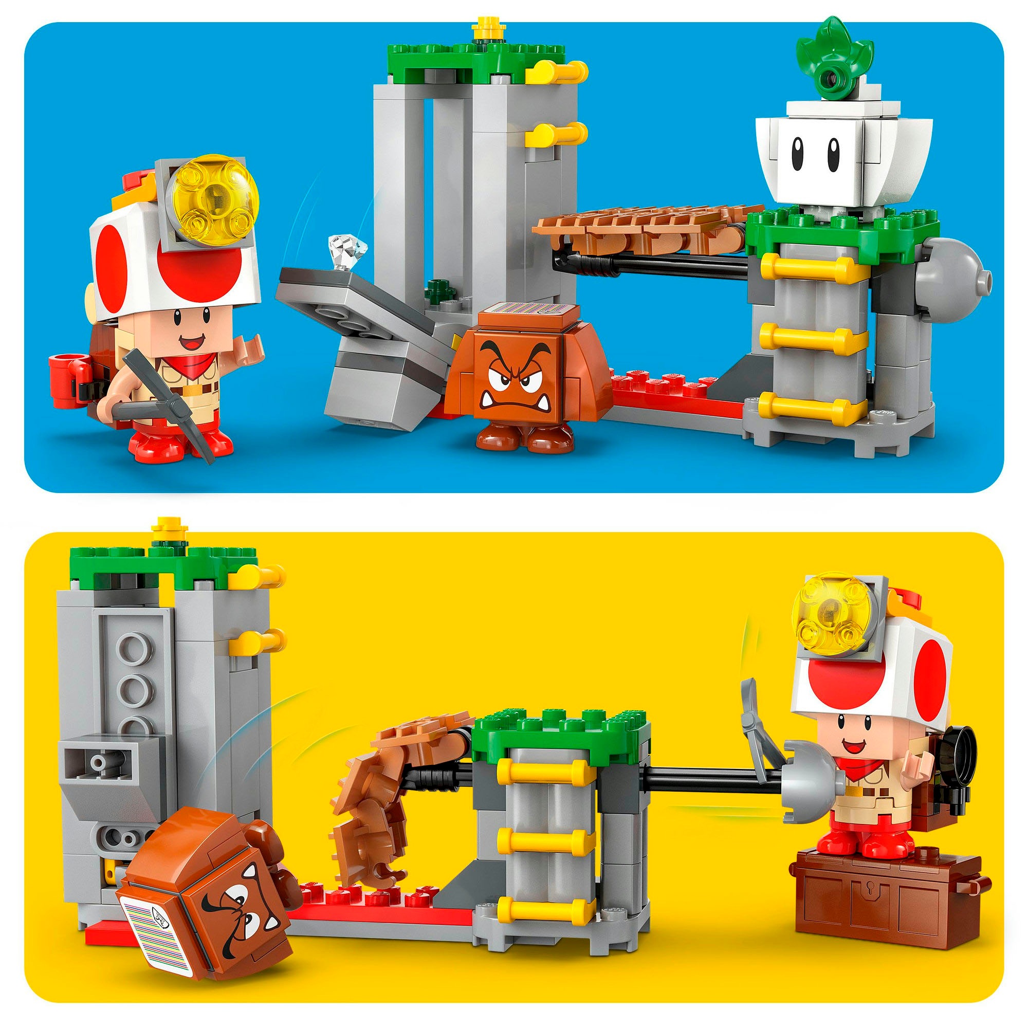LEGO® Konstruktionsspielsteine »Kapitän Toad-Camp (72040), LEGO Super Mario« Made in Europe