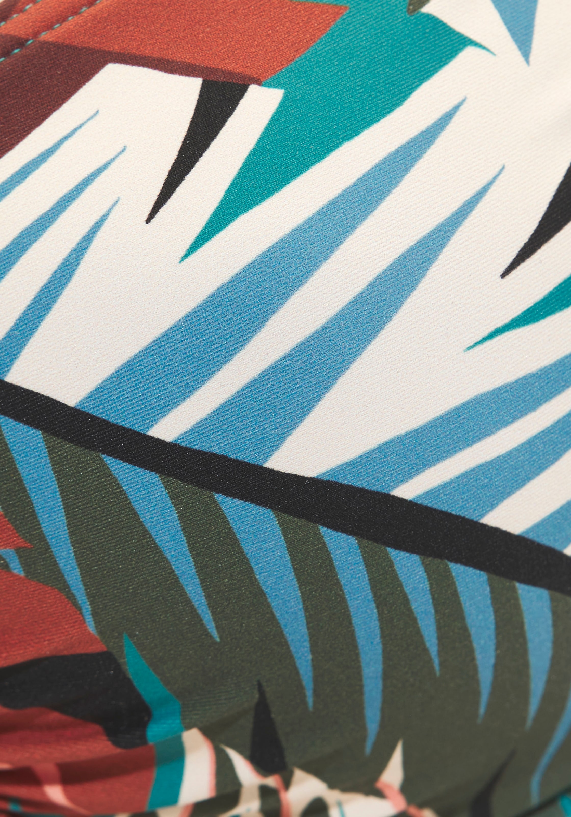 Buffalo Haut de bikini à armatures »Moana« mit modernem Allover-Print