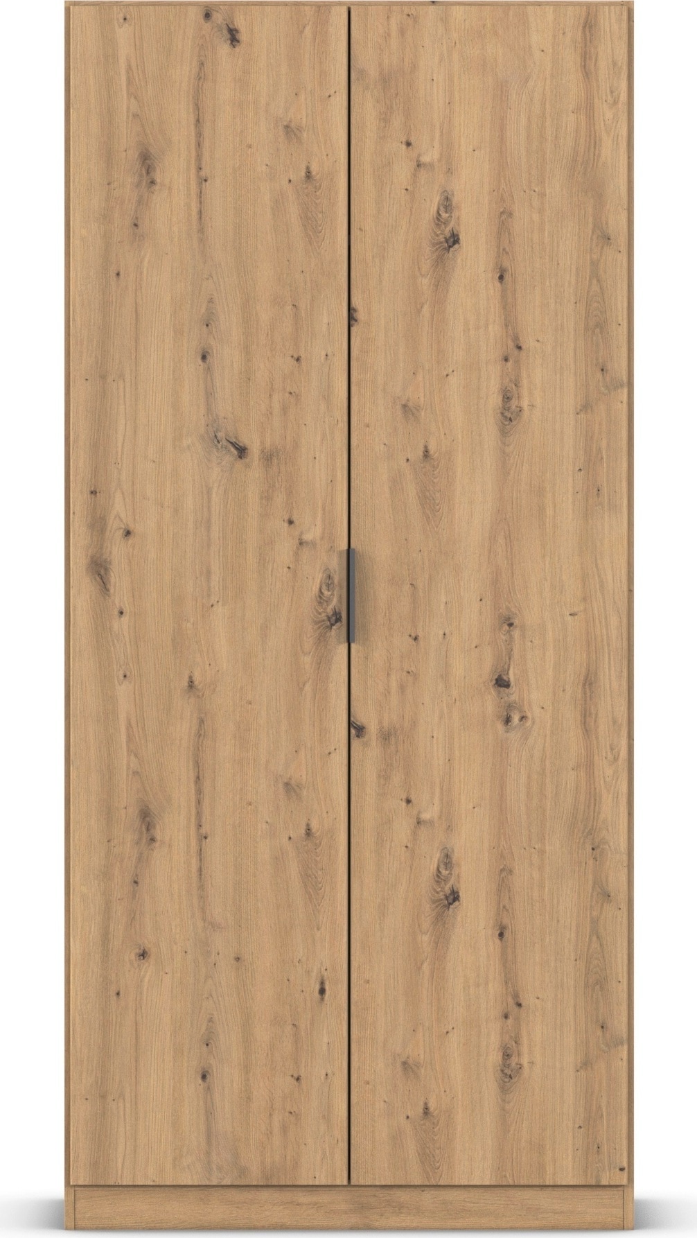 rauch Kleiderschrank »Drehtürenschrank Schrank Garderobe Ankleide Schlafzimmer LAGOA« 3 verschiedene Ausstattungen BASIC/CLASSIC/PREMIUM (inkl. SOFT-CLOSE),  moderne Kantengriffe aus Metall, optional mit Aufsatz MADE IN GERMANY