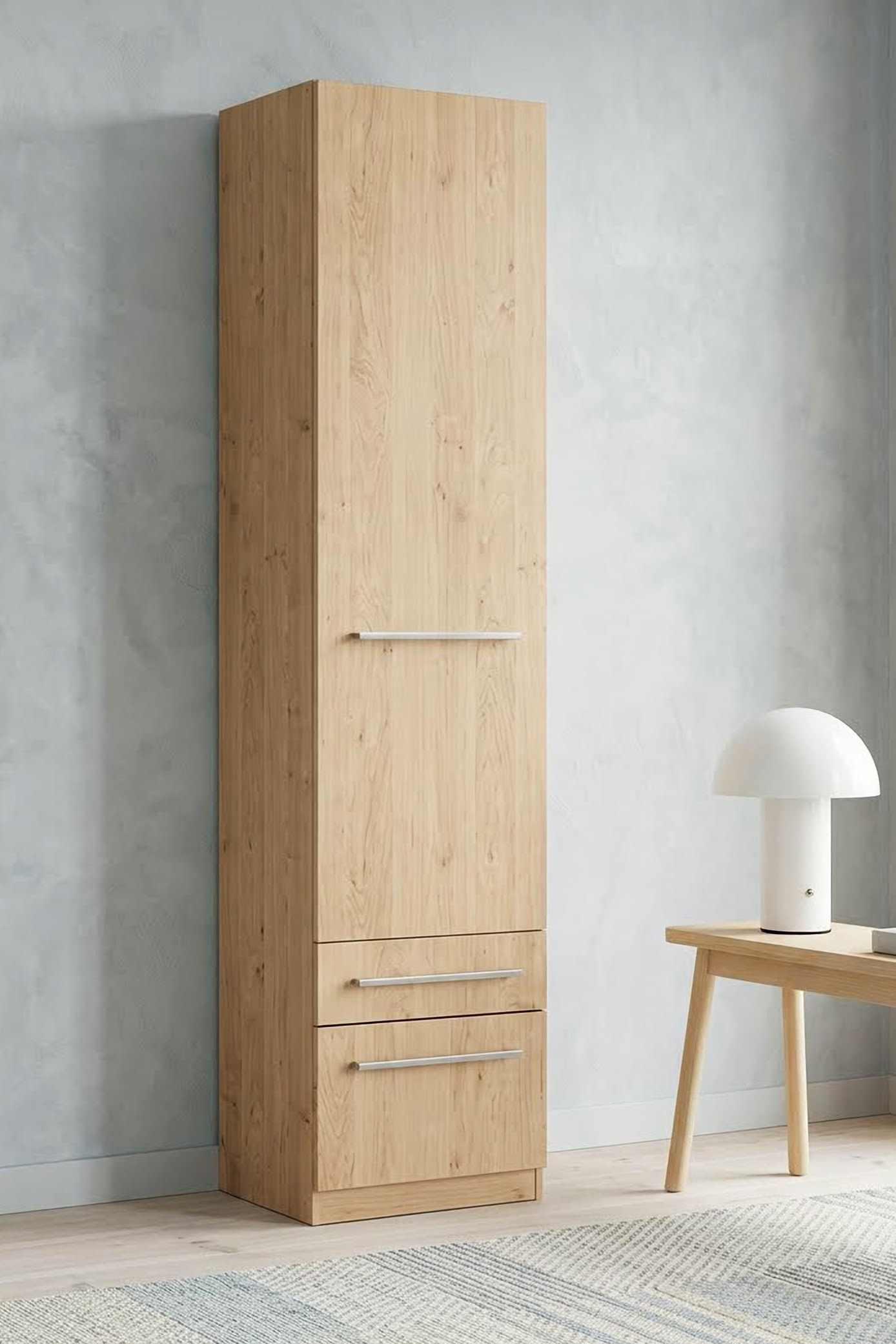 priess Armoires à vêtements »Schrank Garderobe Wäscheschrank Barcelona in 5 Breiten« beaucoup d'espace de rangement, tiroirs spacieux, avec miroir, MADE IN GERMANY