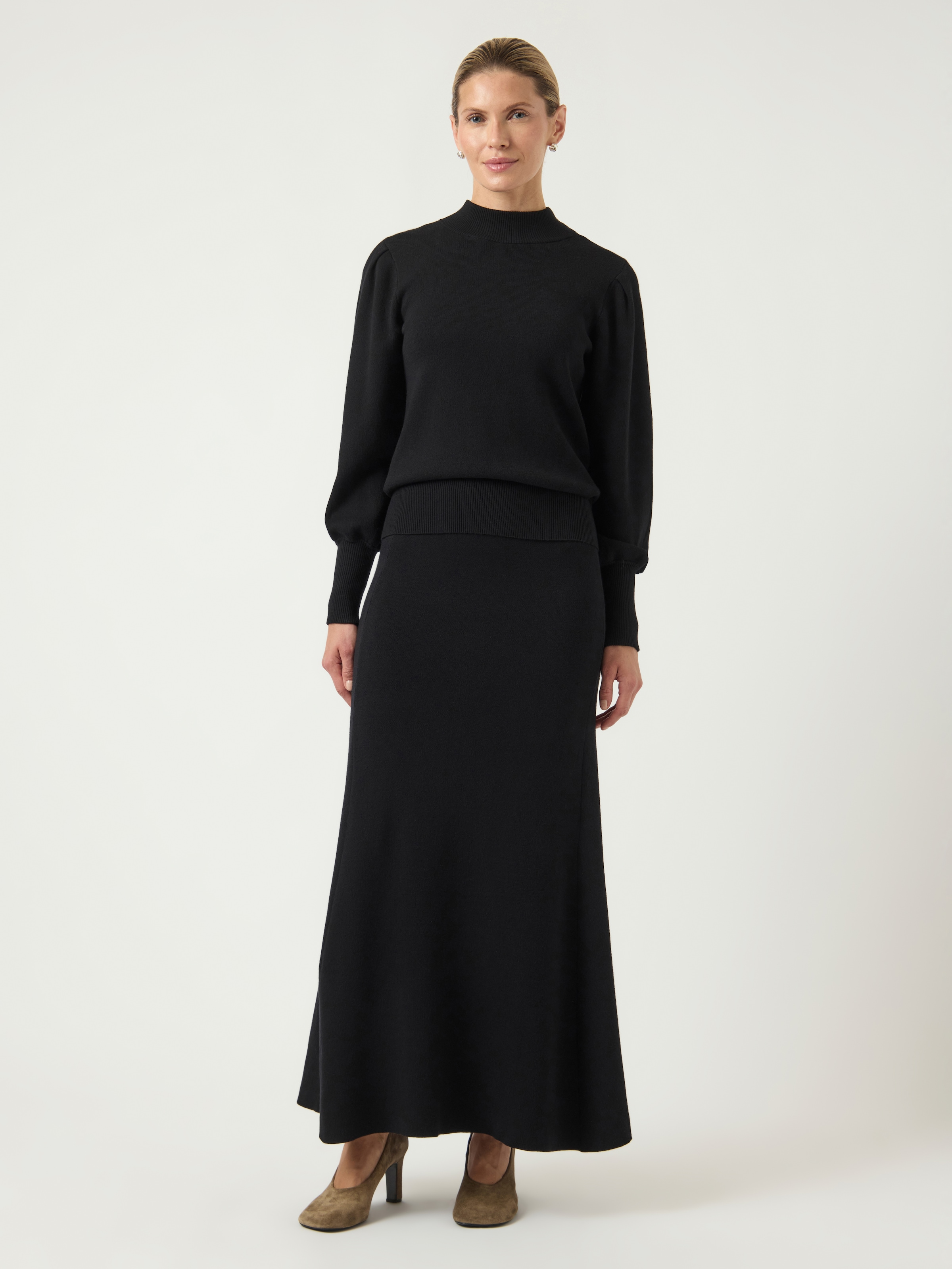 Y.A.S Jupe en tricot »YASFONNY HW ANKLE KNIT SKIRT S. NOOS«